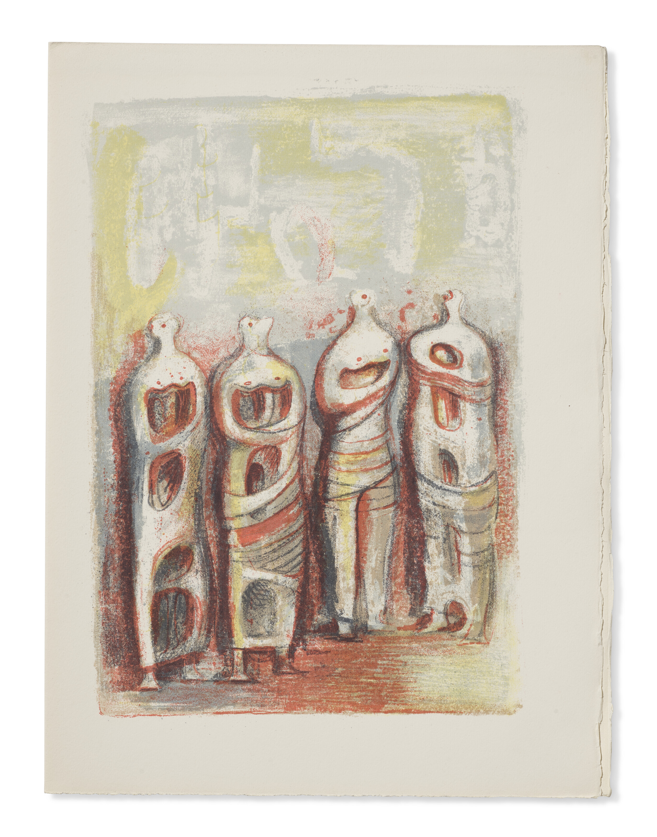 Henry Moore — Иоганн Вольфганг фон Гете, "Прометей", Анри Жонкьер, Париж, 1950, изображение 3