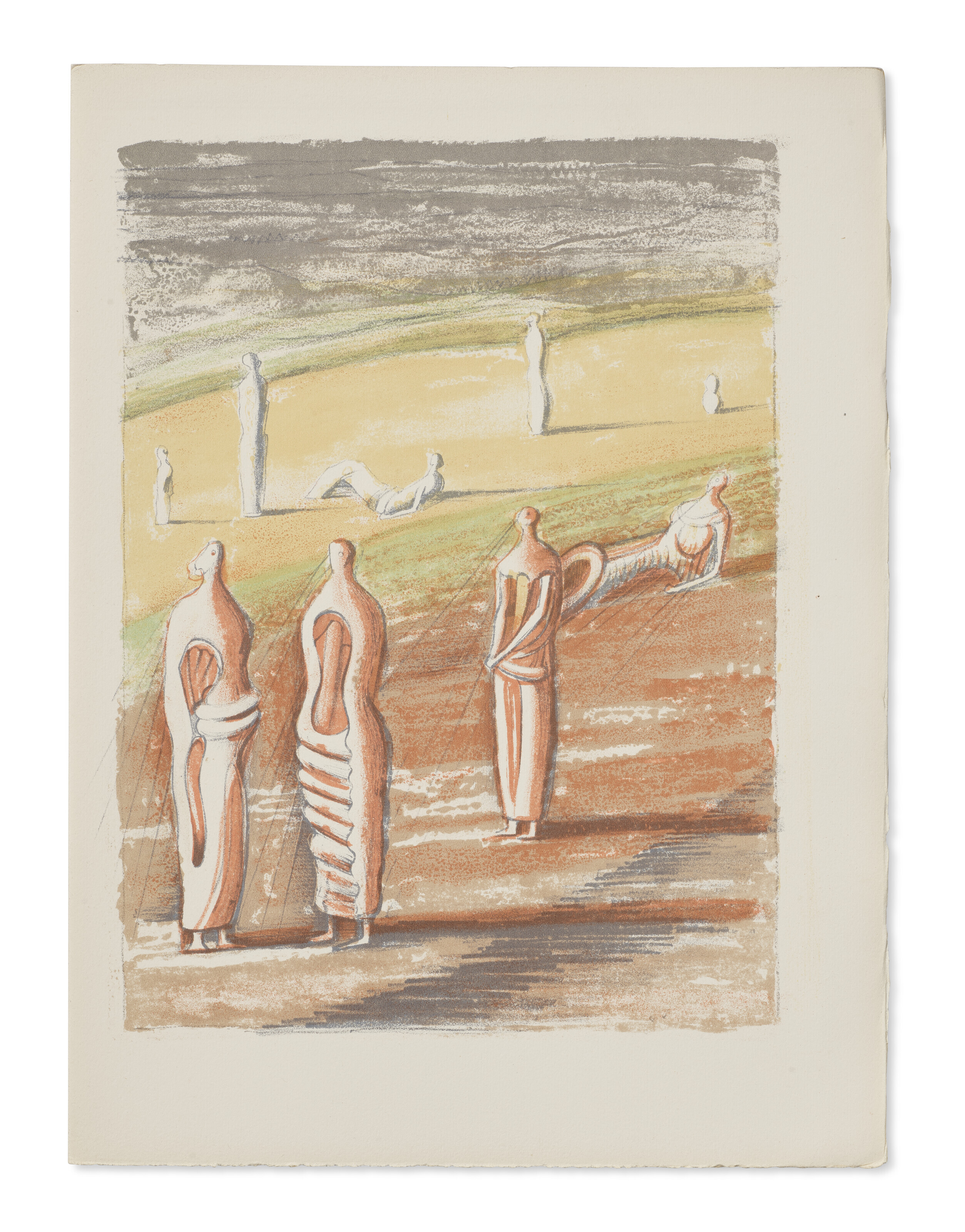 Henry Moore — Иоганн Вольфганг фон Гете, "Прометей", Анри Жонкьер, Париж, 1950, изображение 4
