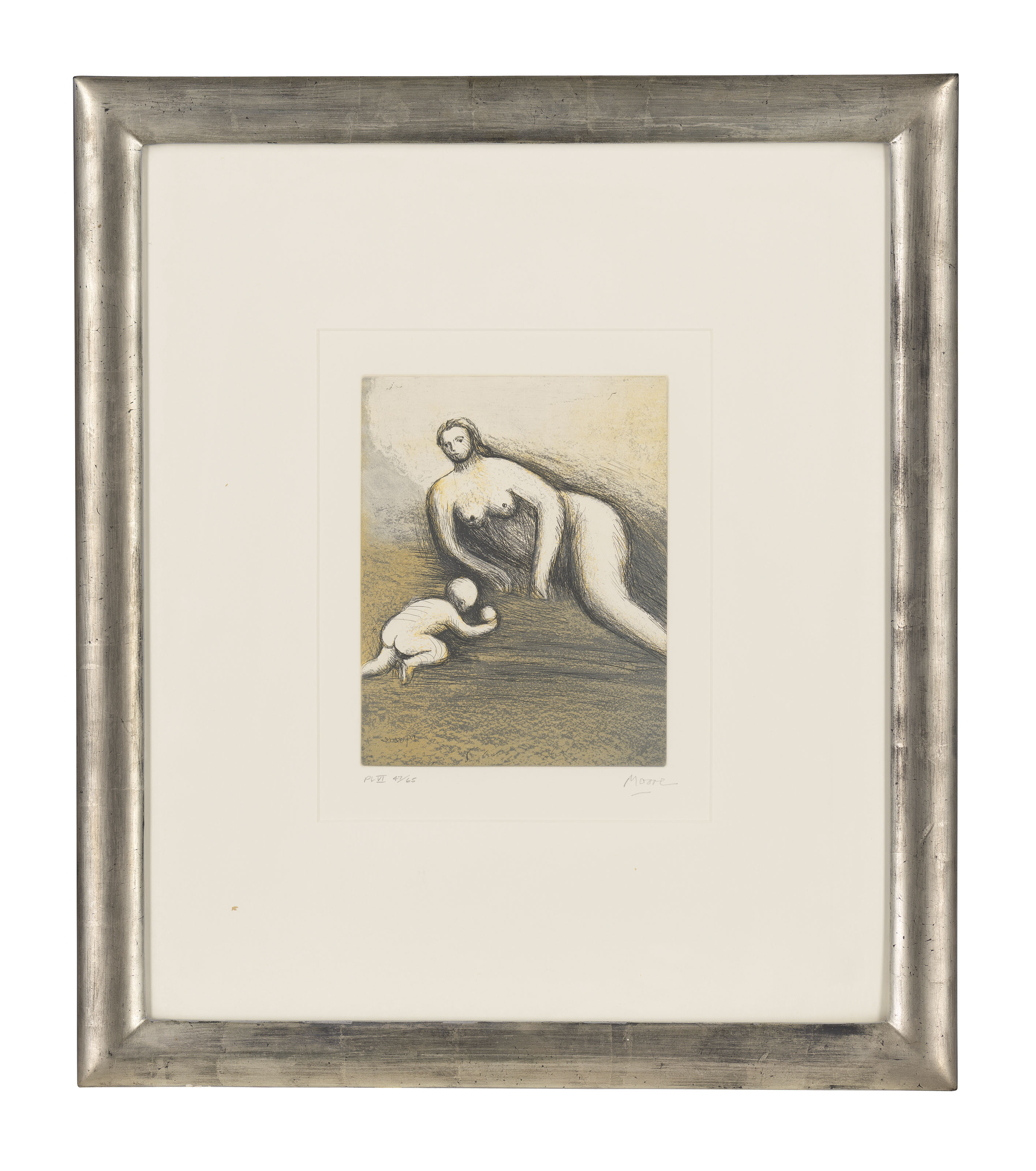 Henry Moore — Мать и дитя III и Мать и дитя VI, от: Мать и дитя, изображение 2