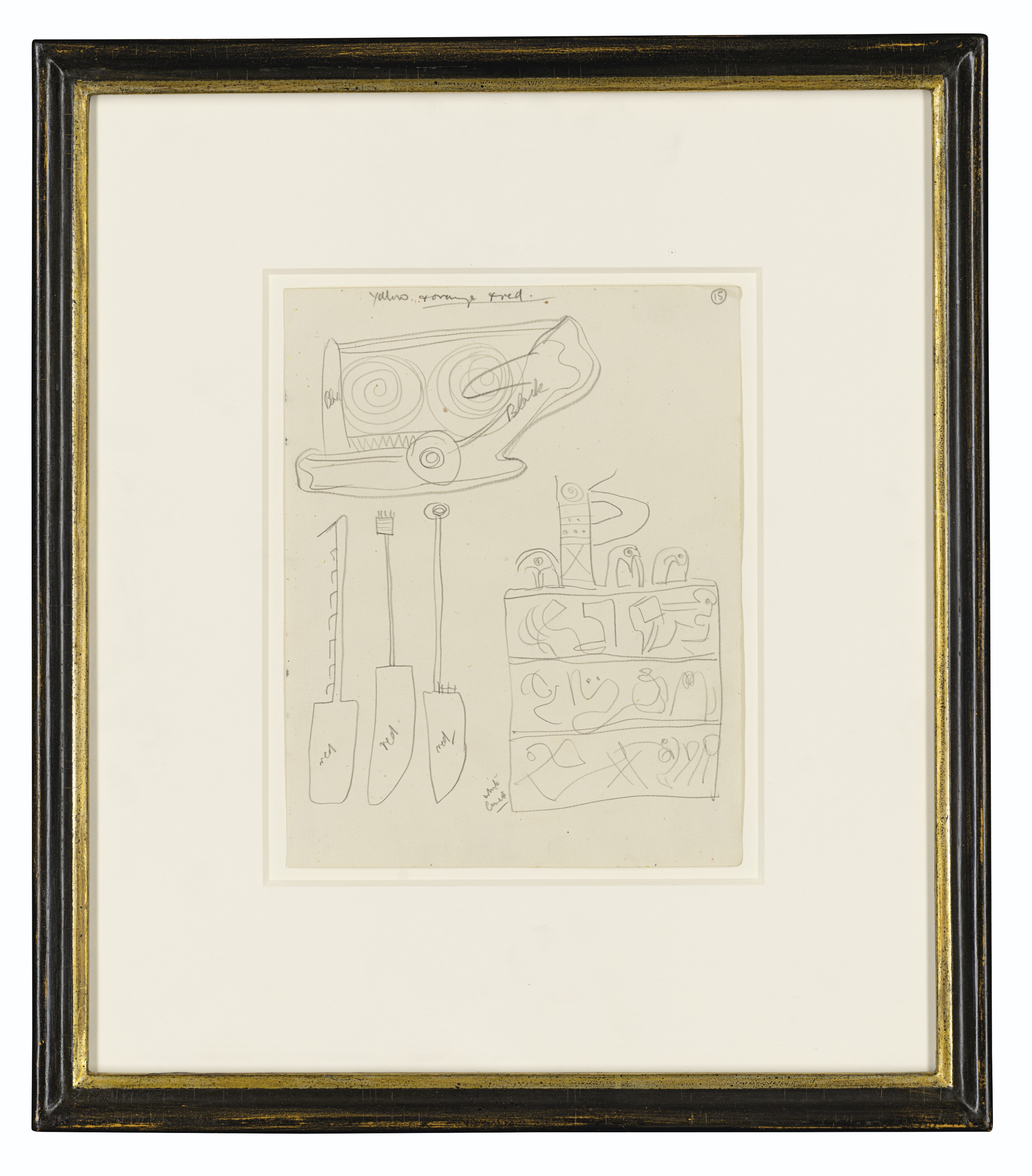 Henry Moore — Текстильный дизайн из альбома для рисования 1, изображение 2