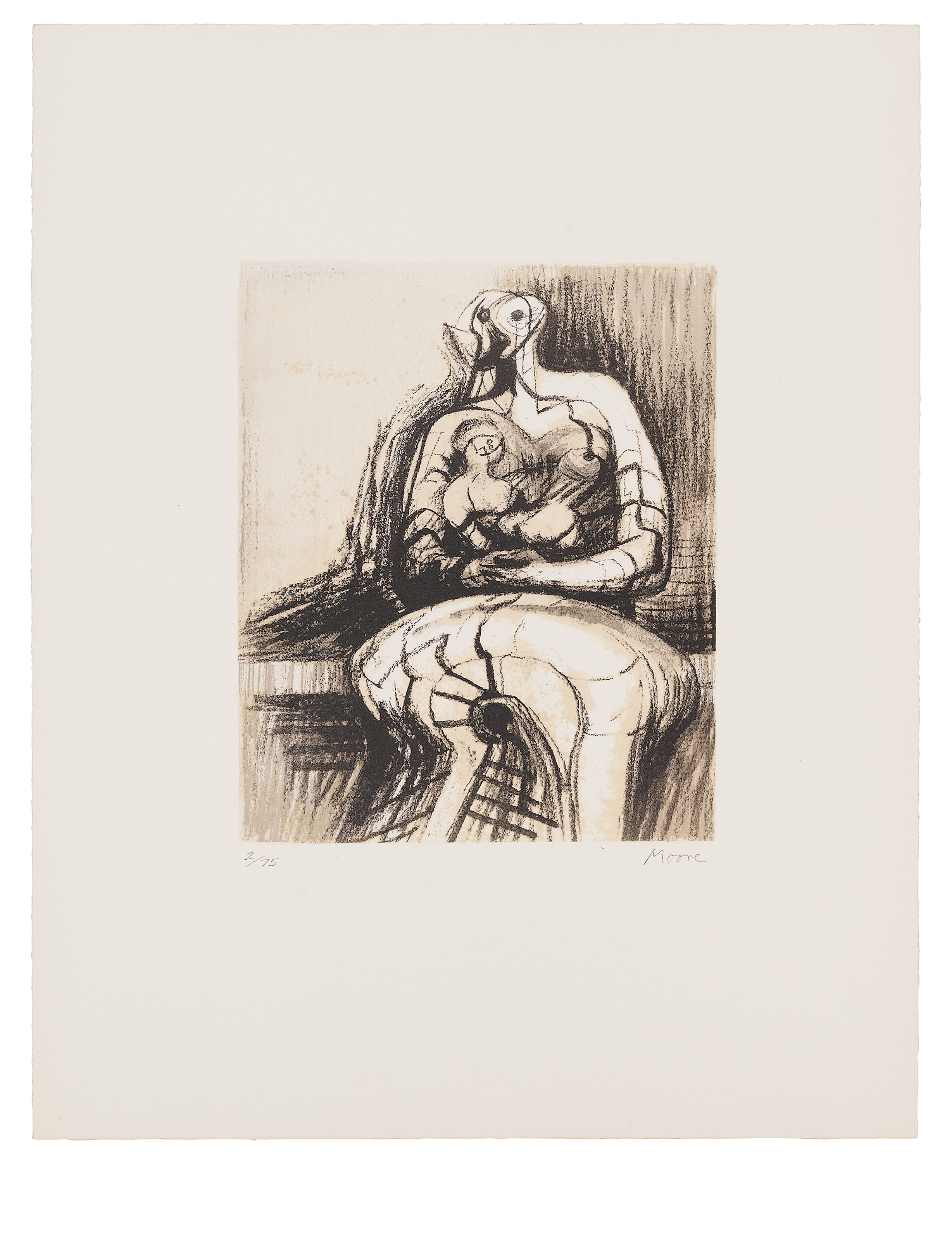 Henry Moore — Группа в индустриальном ландшафте, изображение 2