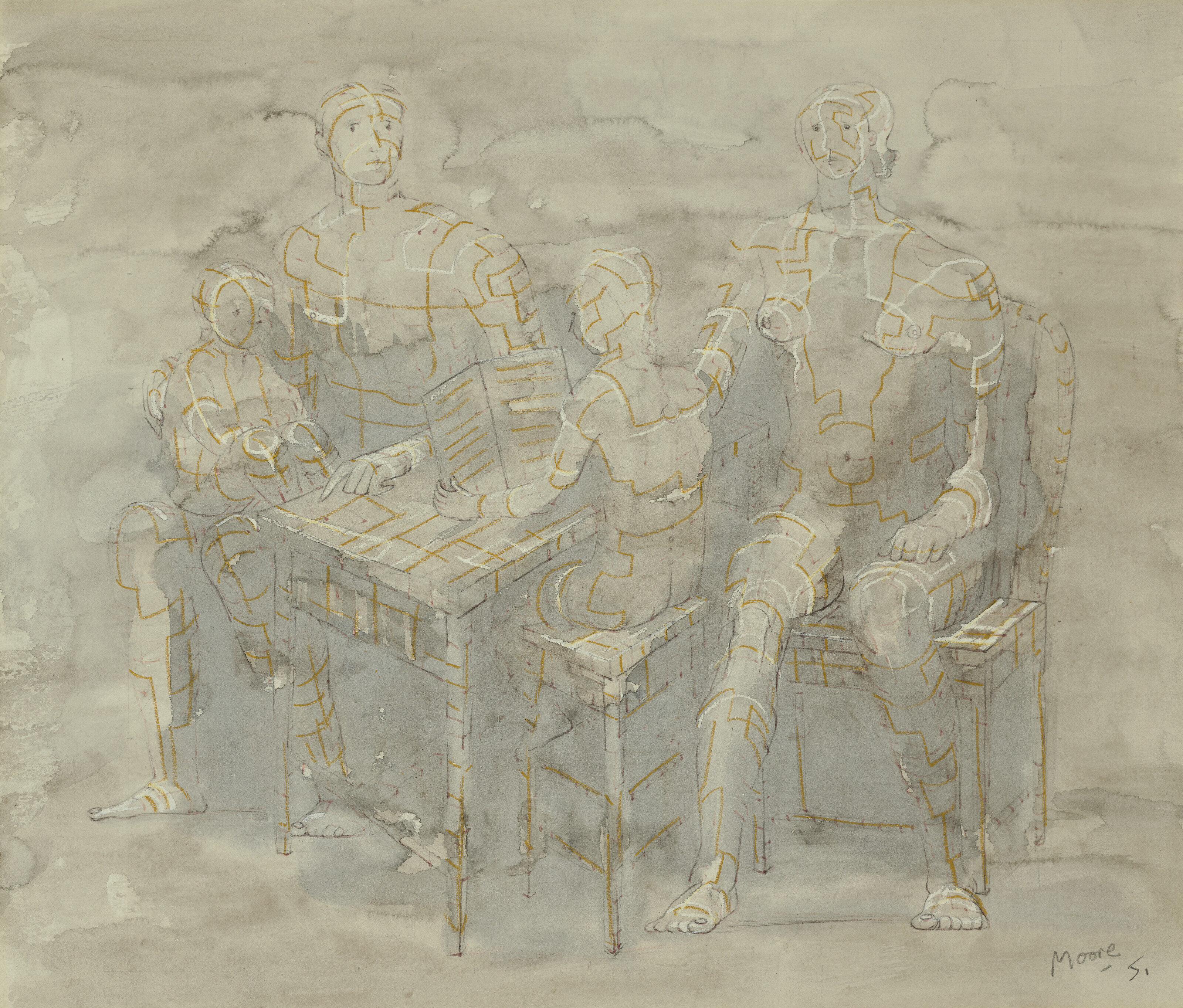 Henry Moore — Семейная группа