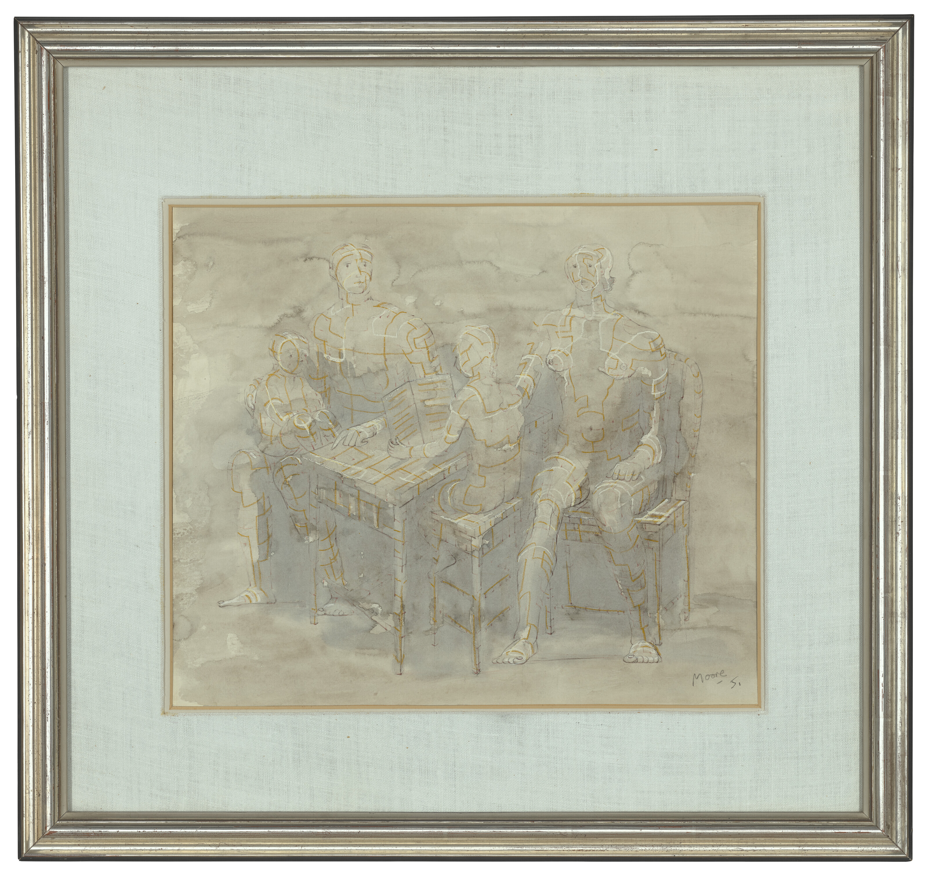 Henry Moore — Семейная группа, изображение 2