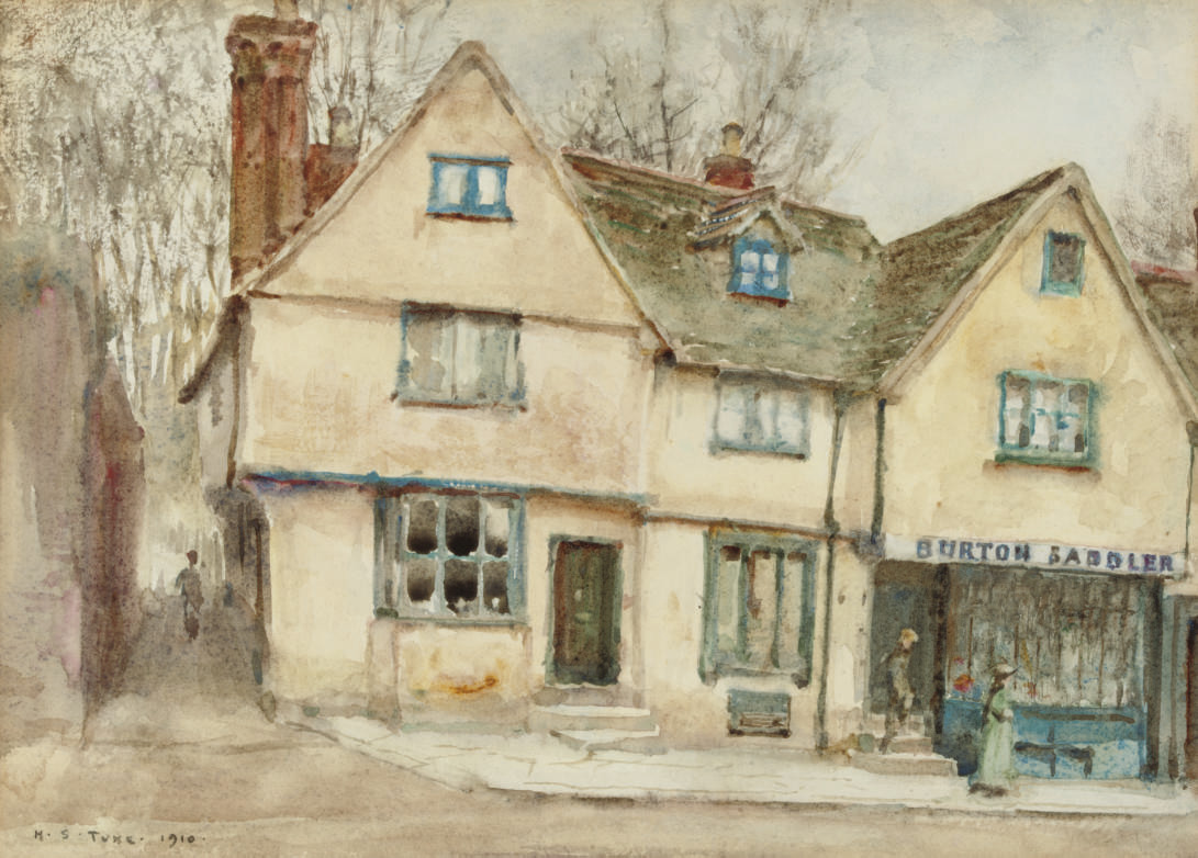 Henry Scott Tuke — Шорная мастерская Бертона
