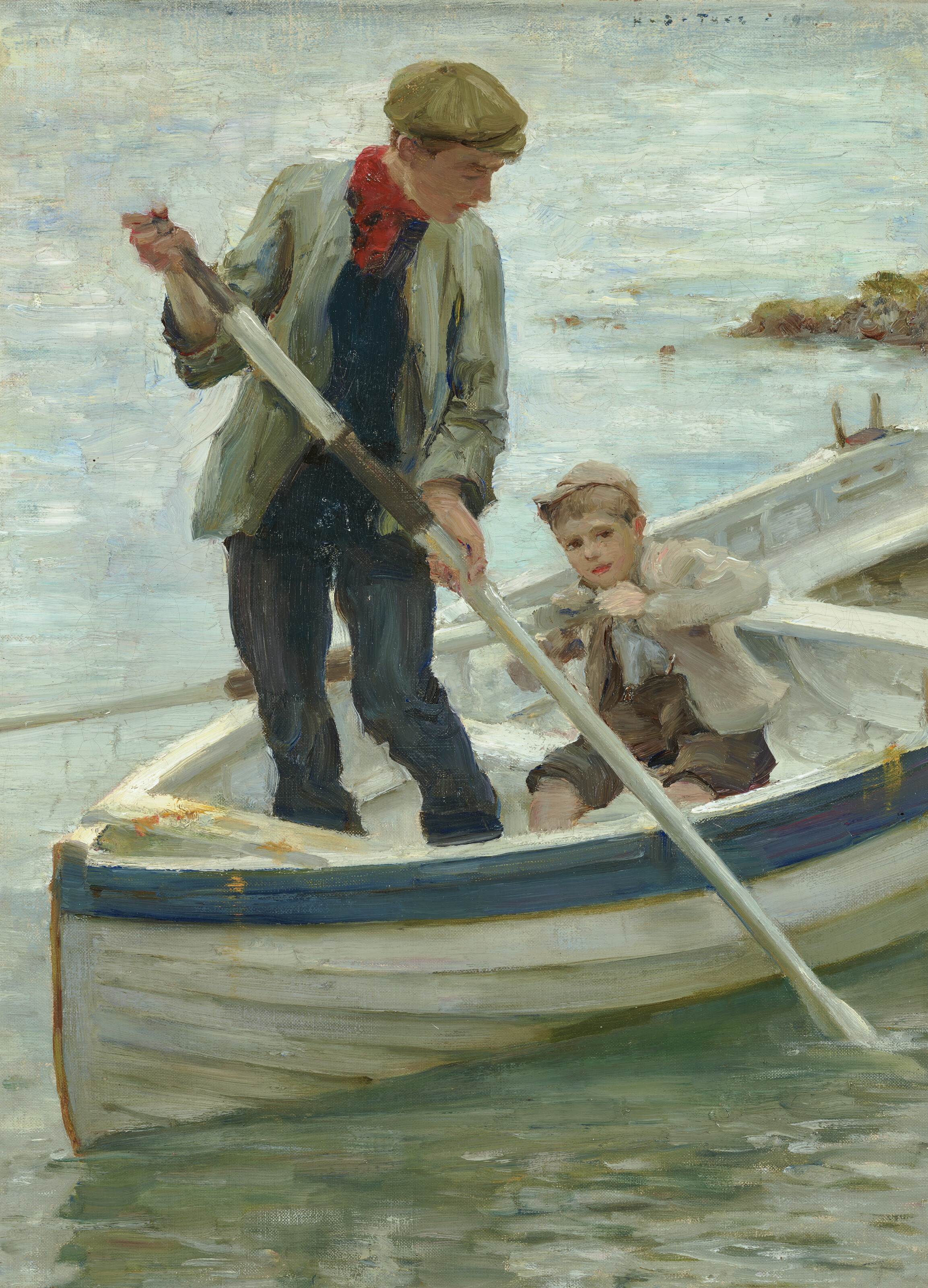 Henry Scott Tuke — Удерживая ее подальше