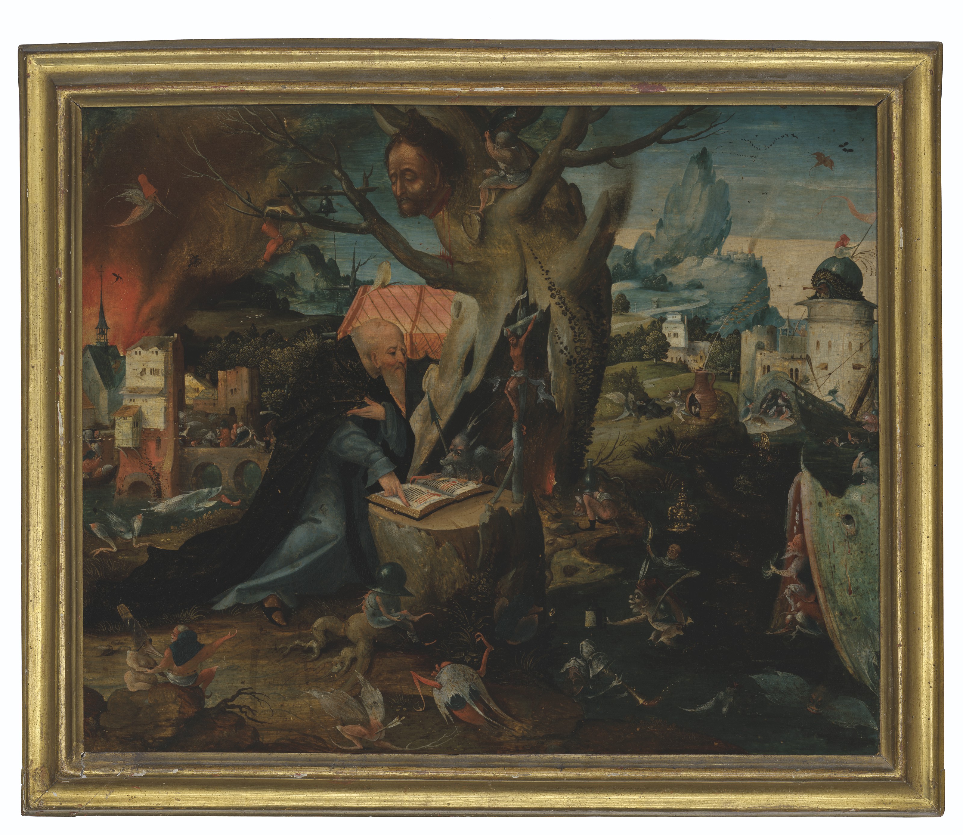 Hieronymus Bosch — Искушение святого Антония, изображение 2