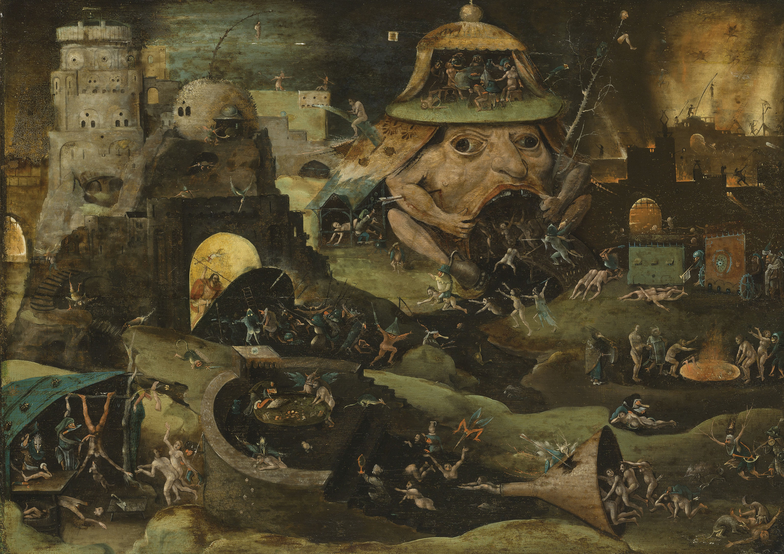 Hieronymus Bosch — Мучения ада
