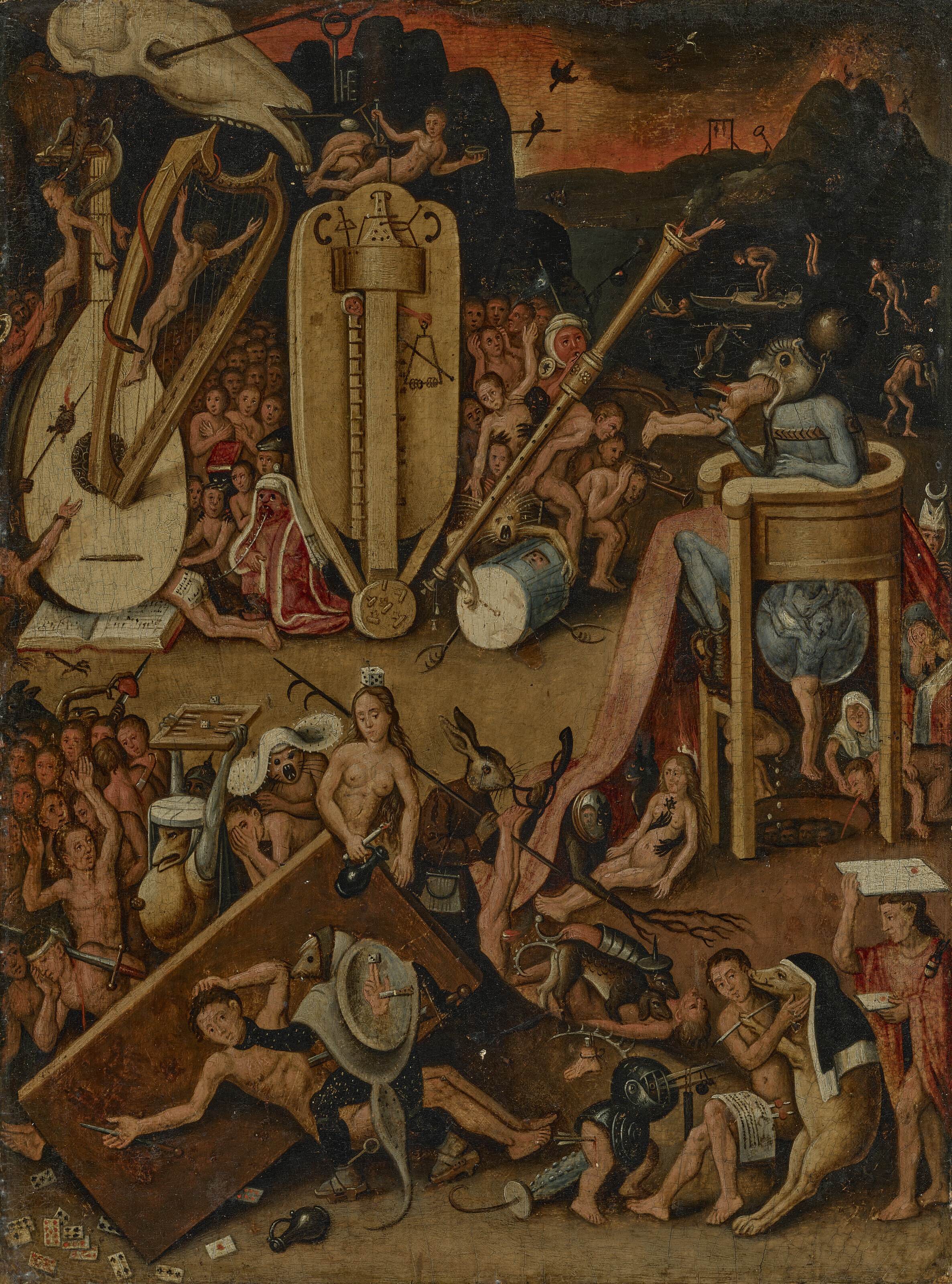 Hieronymus Bosch — Сад земных наслаждений - Ад