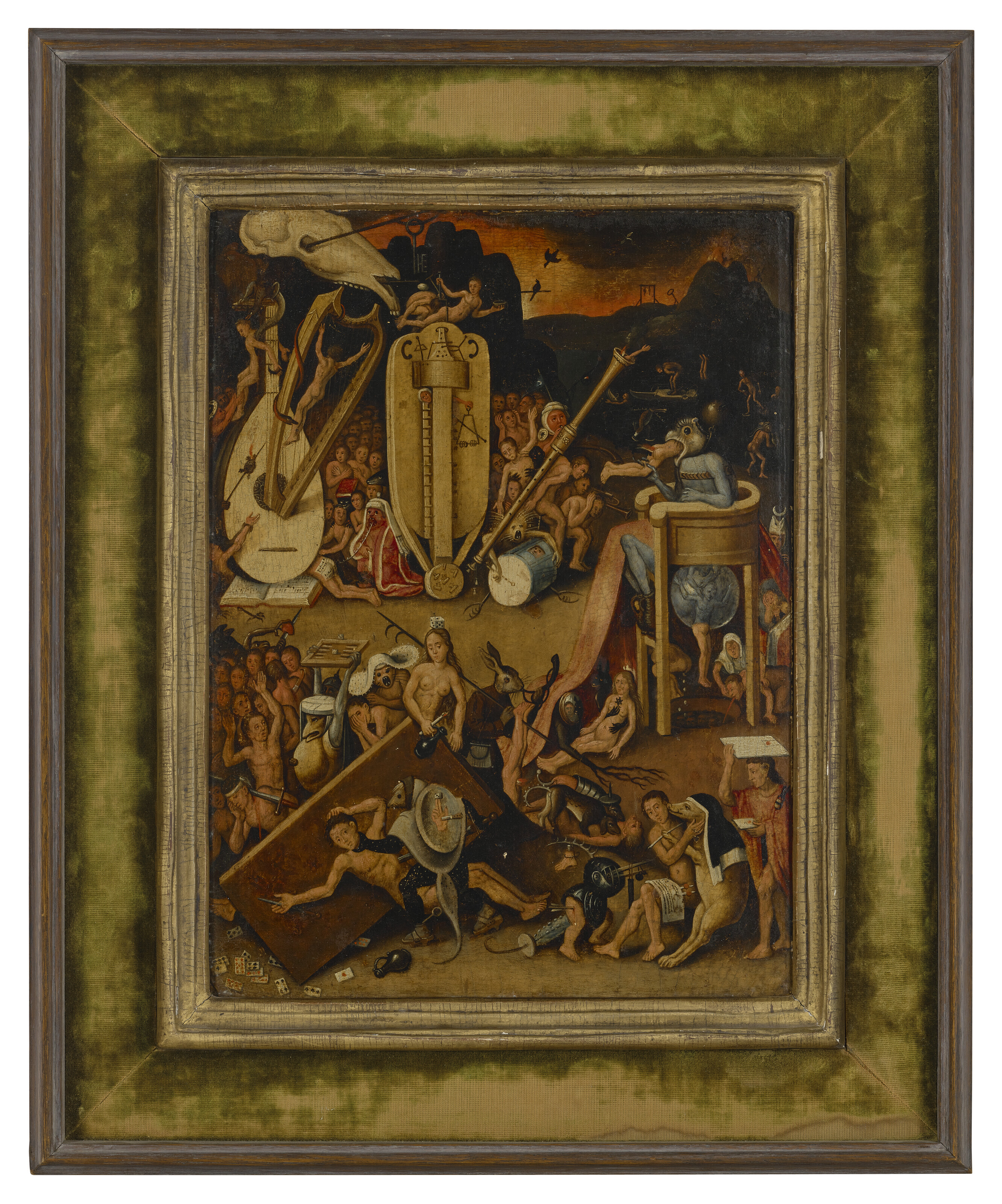 Hieronymus Bosch — Сад земных наслаждений - Ад, изображение 2