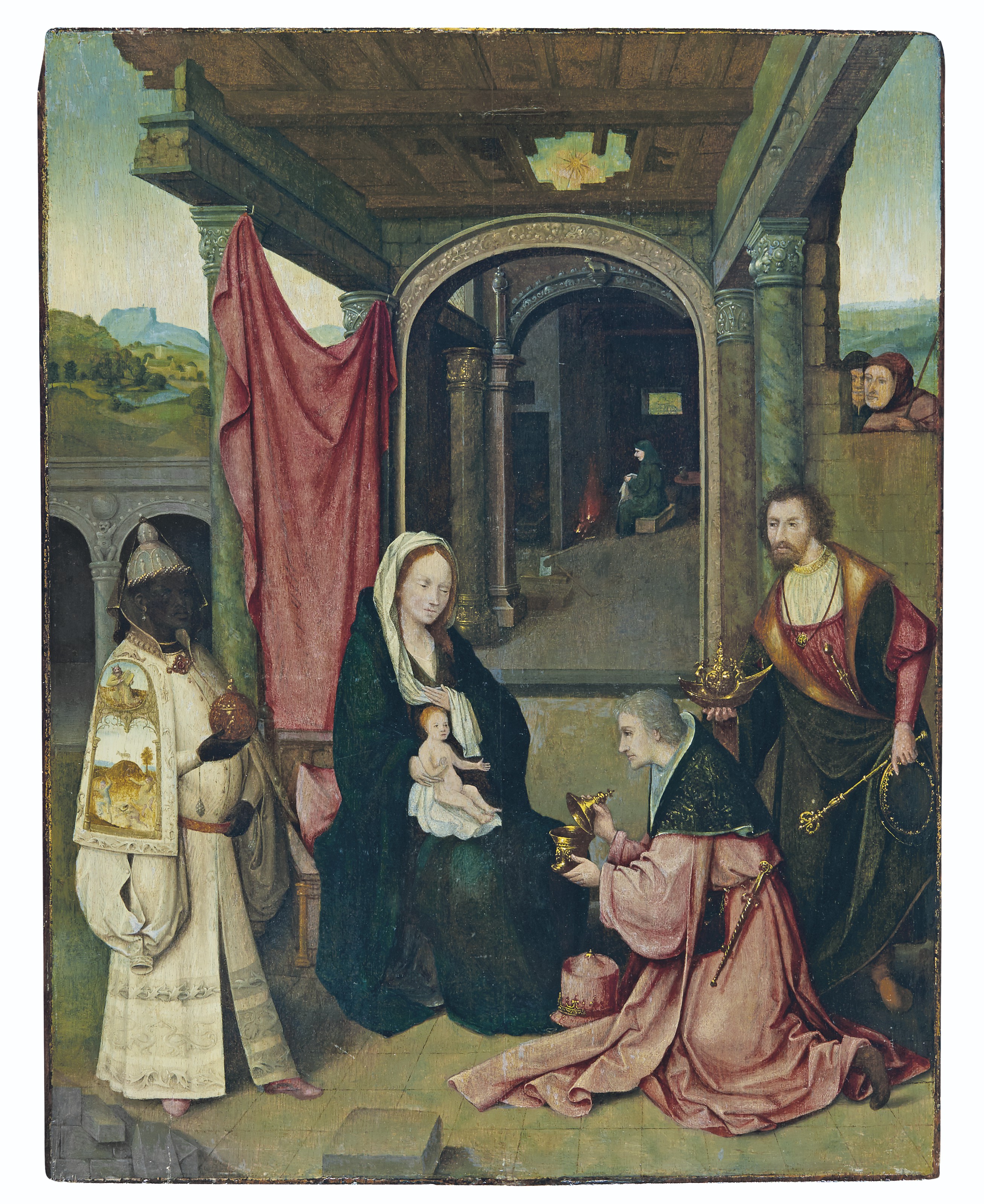 Hieronymus Bosch — Поклонение волхвов