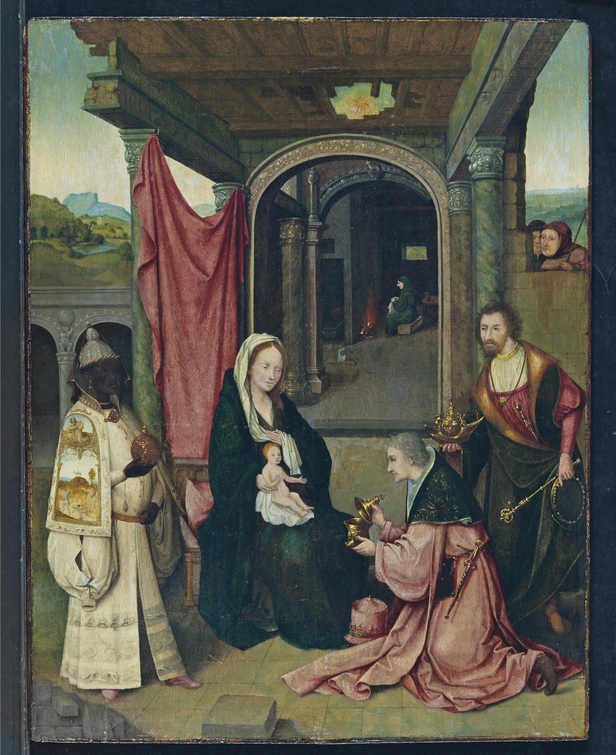 Hieronymus Bosch — Поклонение волхвов, изображение 3