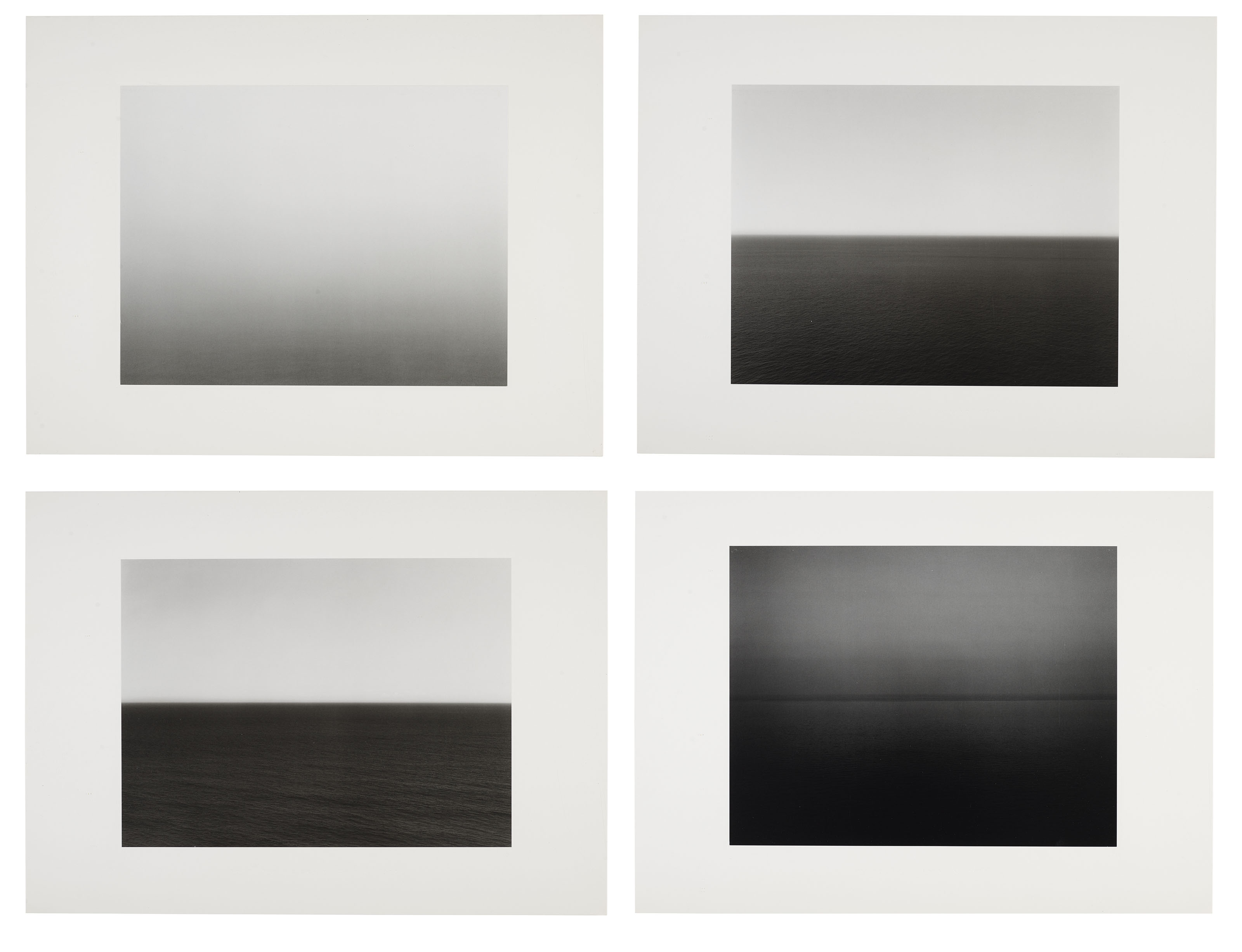 Hiroshi Sugimoto — Время экспозиции (набор из 4-х)
