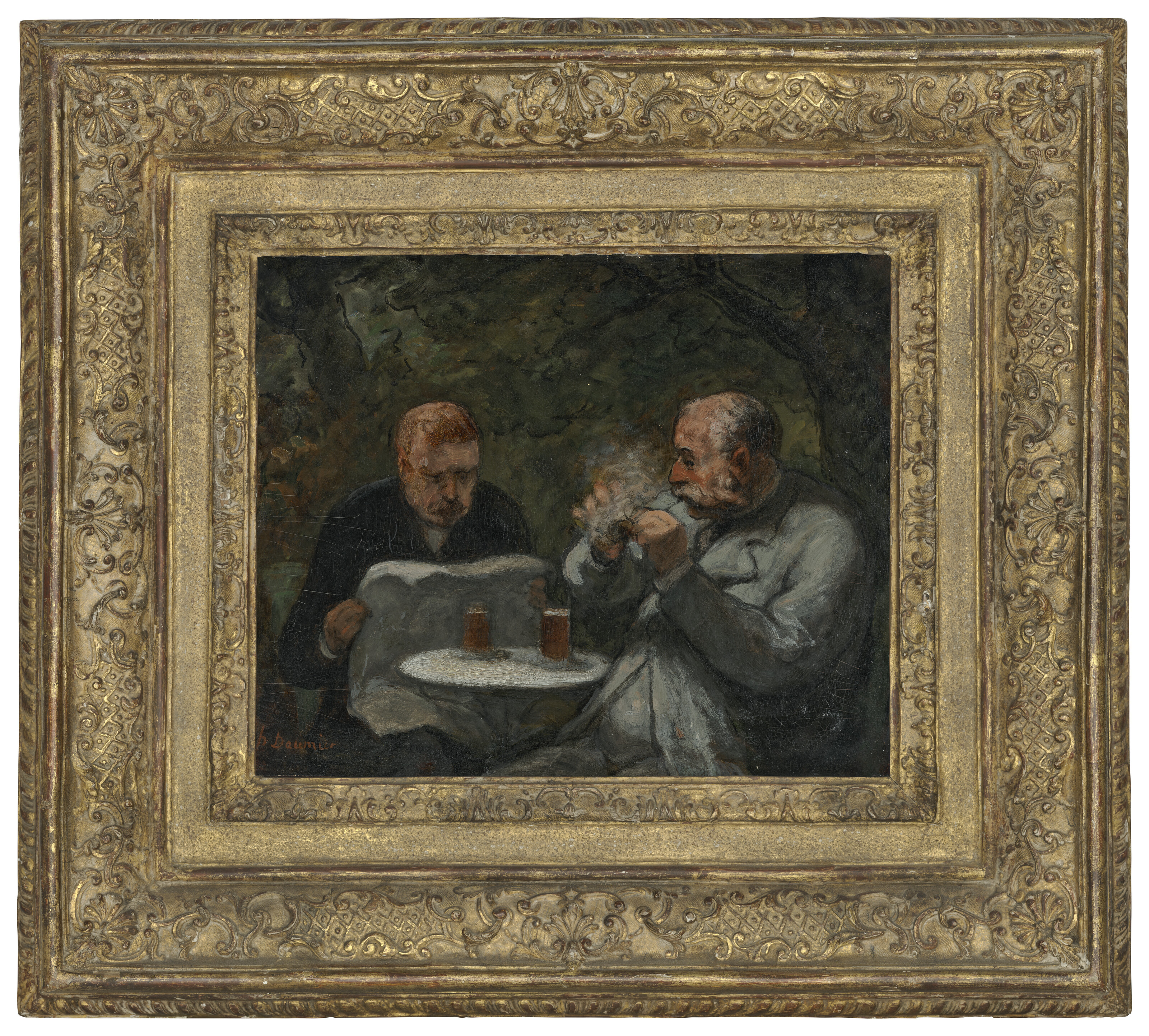 Honoré Daumier — Любители пива, изображение 2