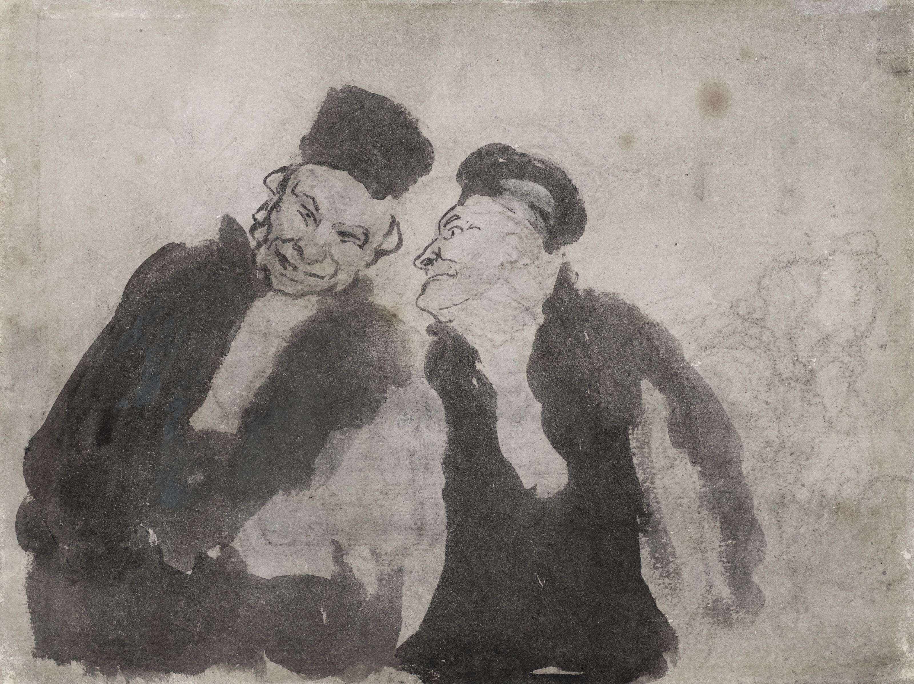 Honoré Daumier — Сцена суда (Ле Плэйдуайер), изображение 2