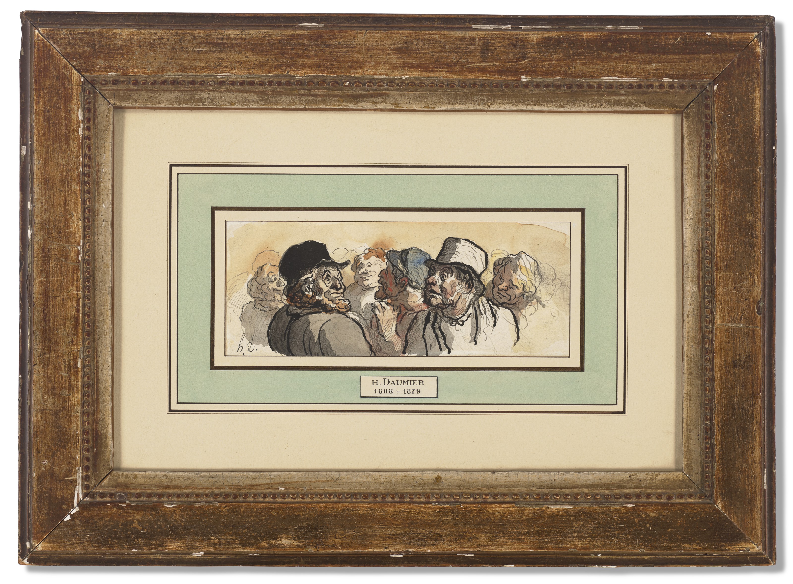 Honoré Daumier — Шесть тет—а-тет (Шесть карикатур-событие), изображение 2