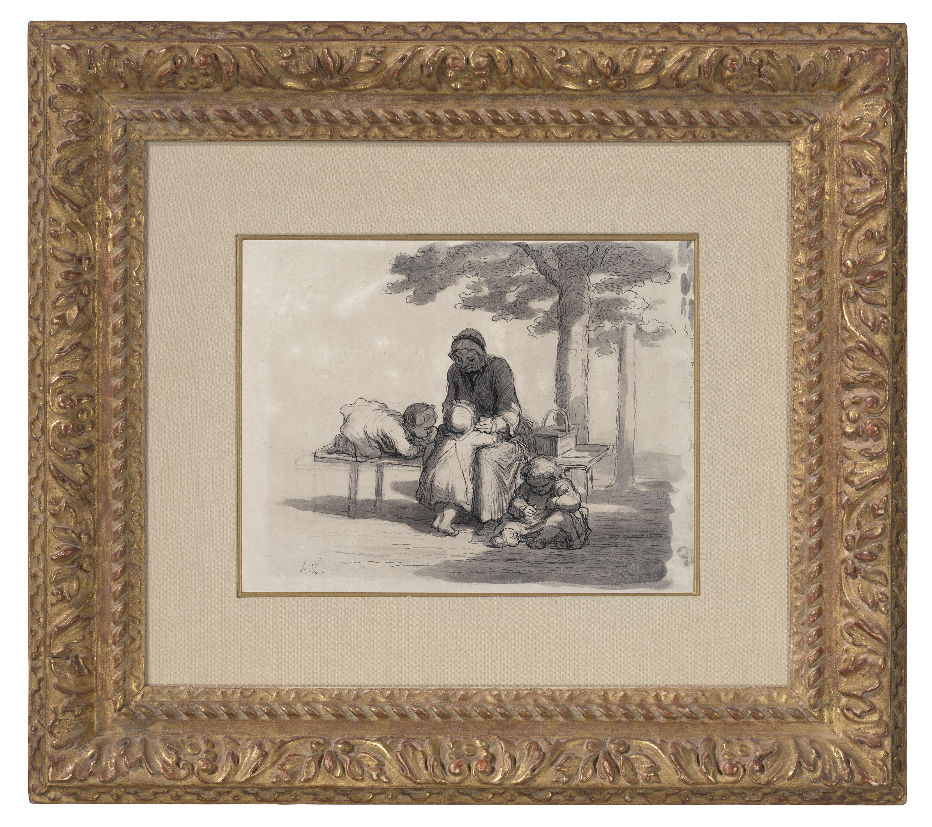 Honoré Daumier — Моя бабушка, изображение 2