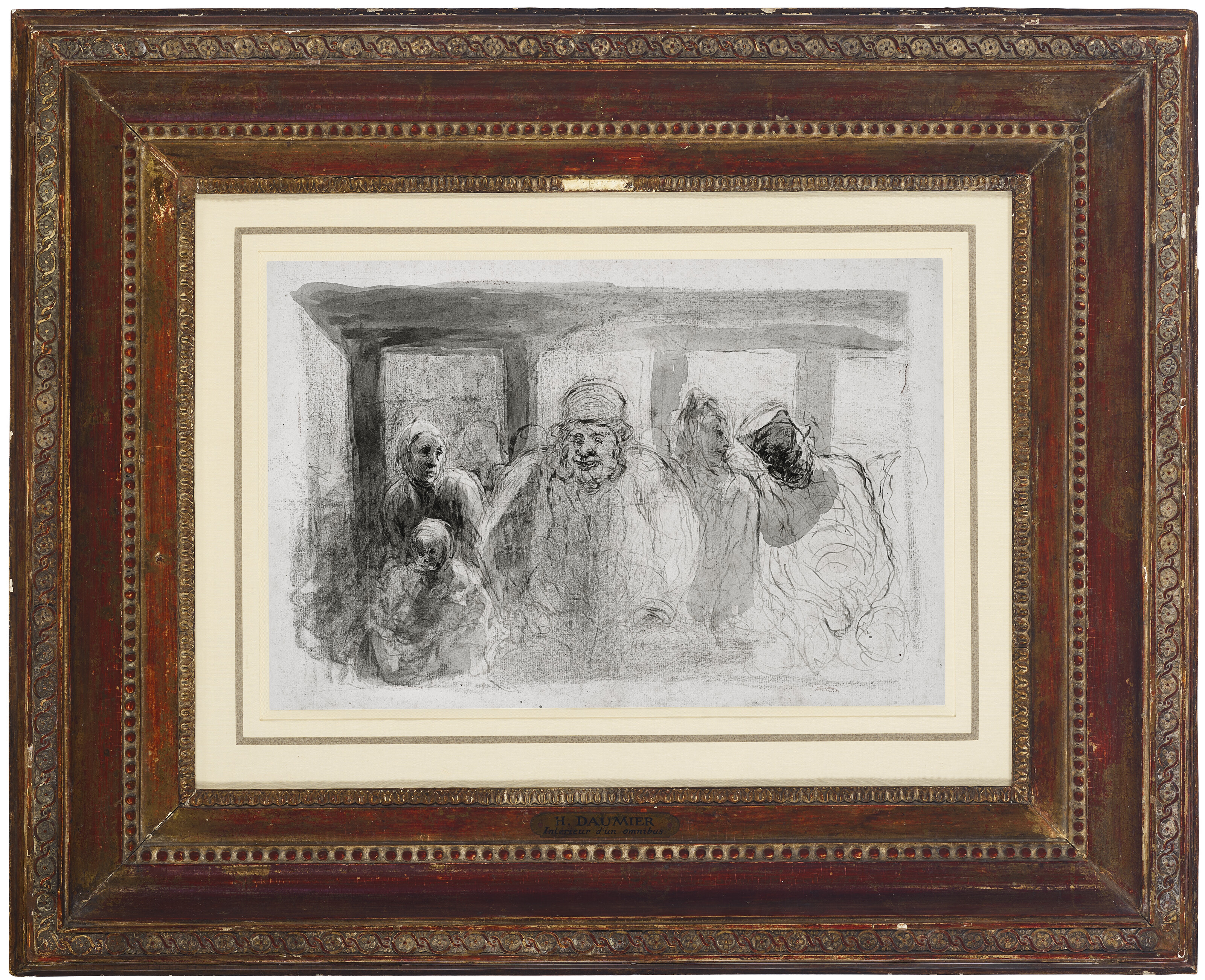 Honoré Daumier — Омнибус, изображение 2