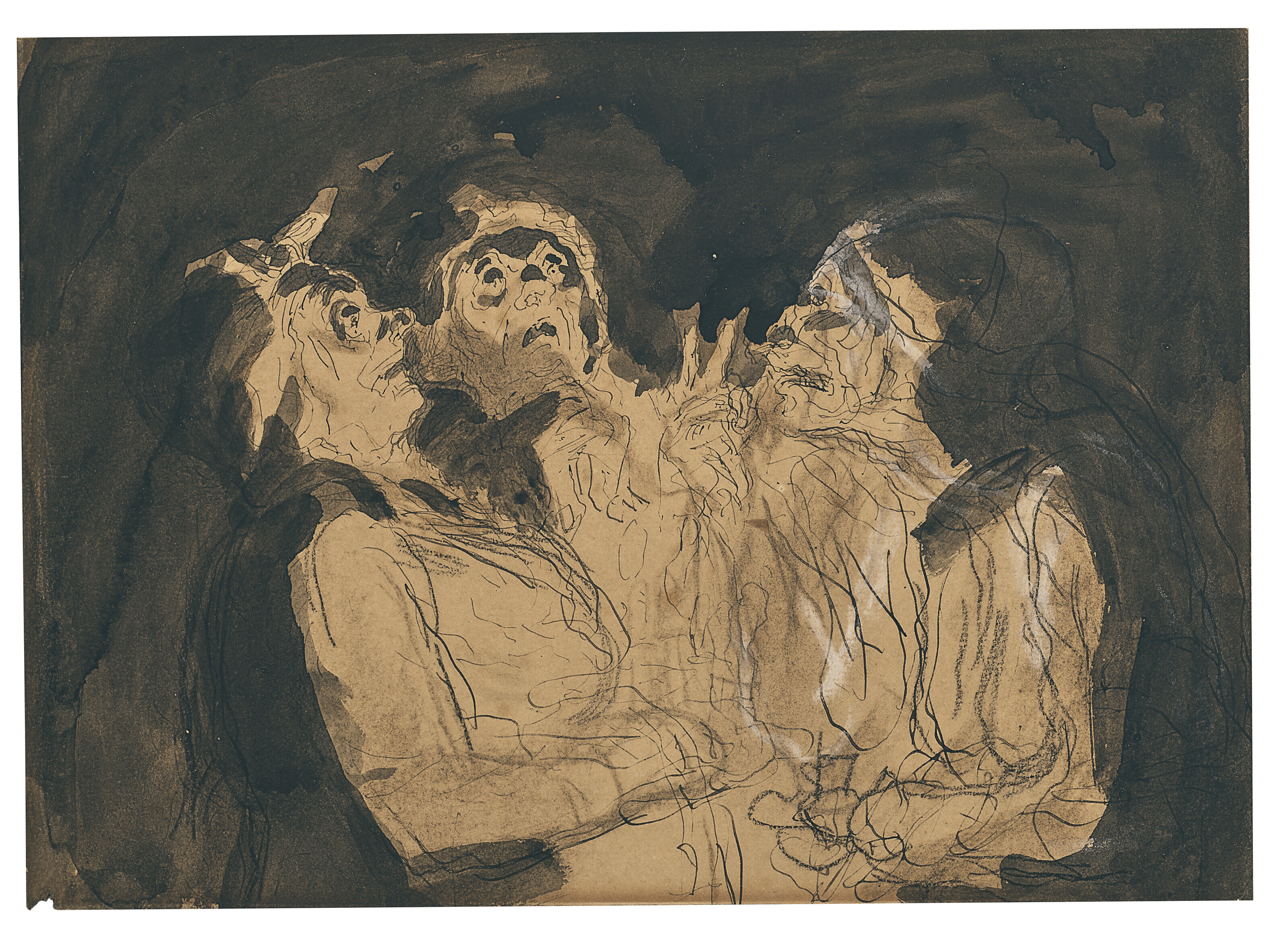Honoré Daumier — Три сплетницы