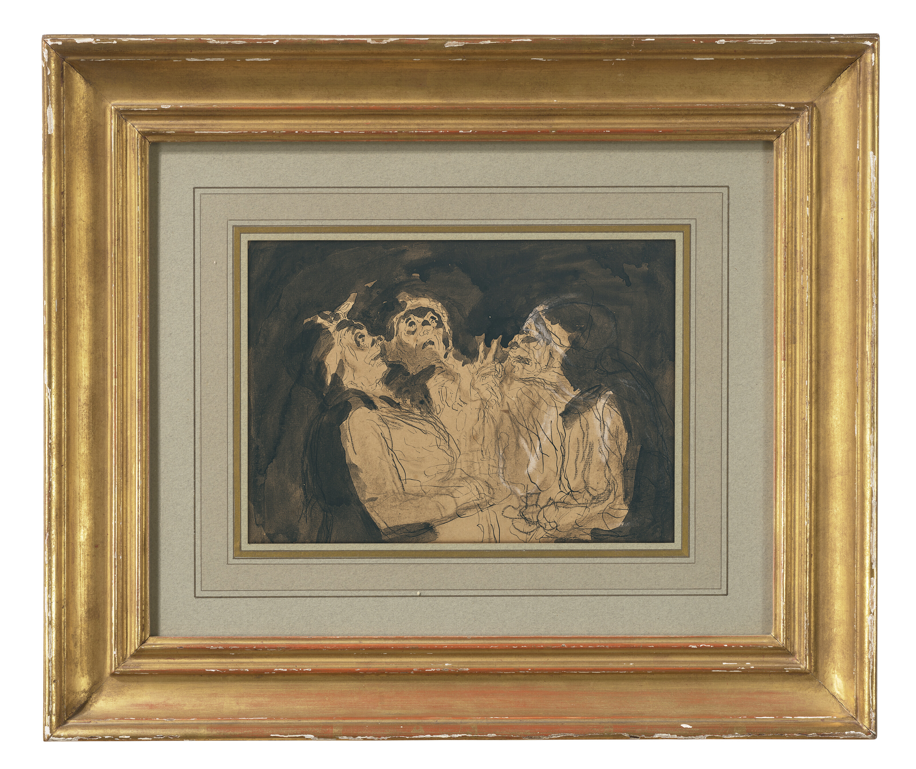 Honoré Daumier — Три сплетницы, изображение 2