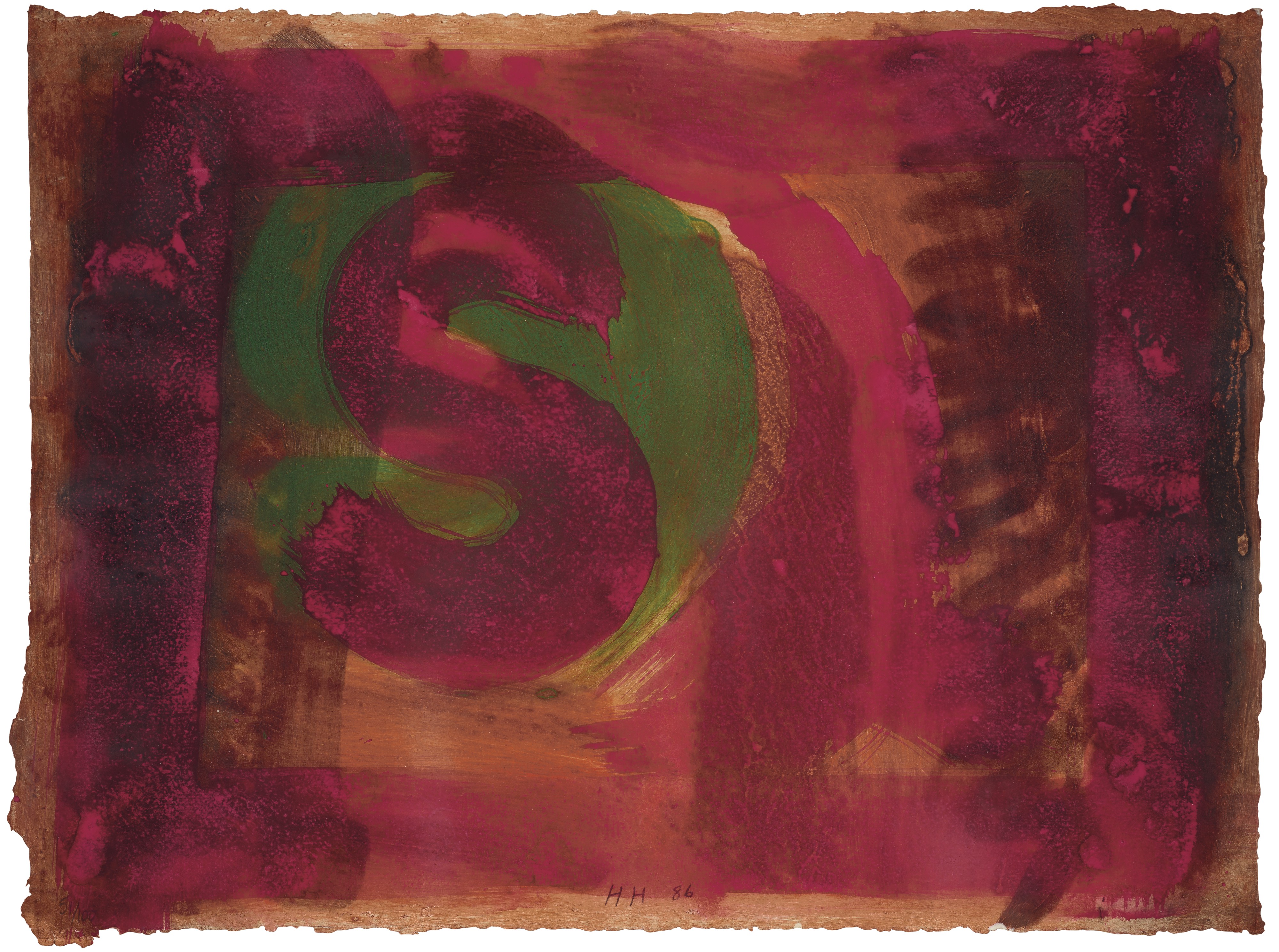 Howard Hodgkin — Синее Прислушивающееся Ухо, изображение 2