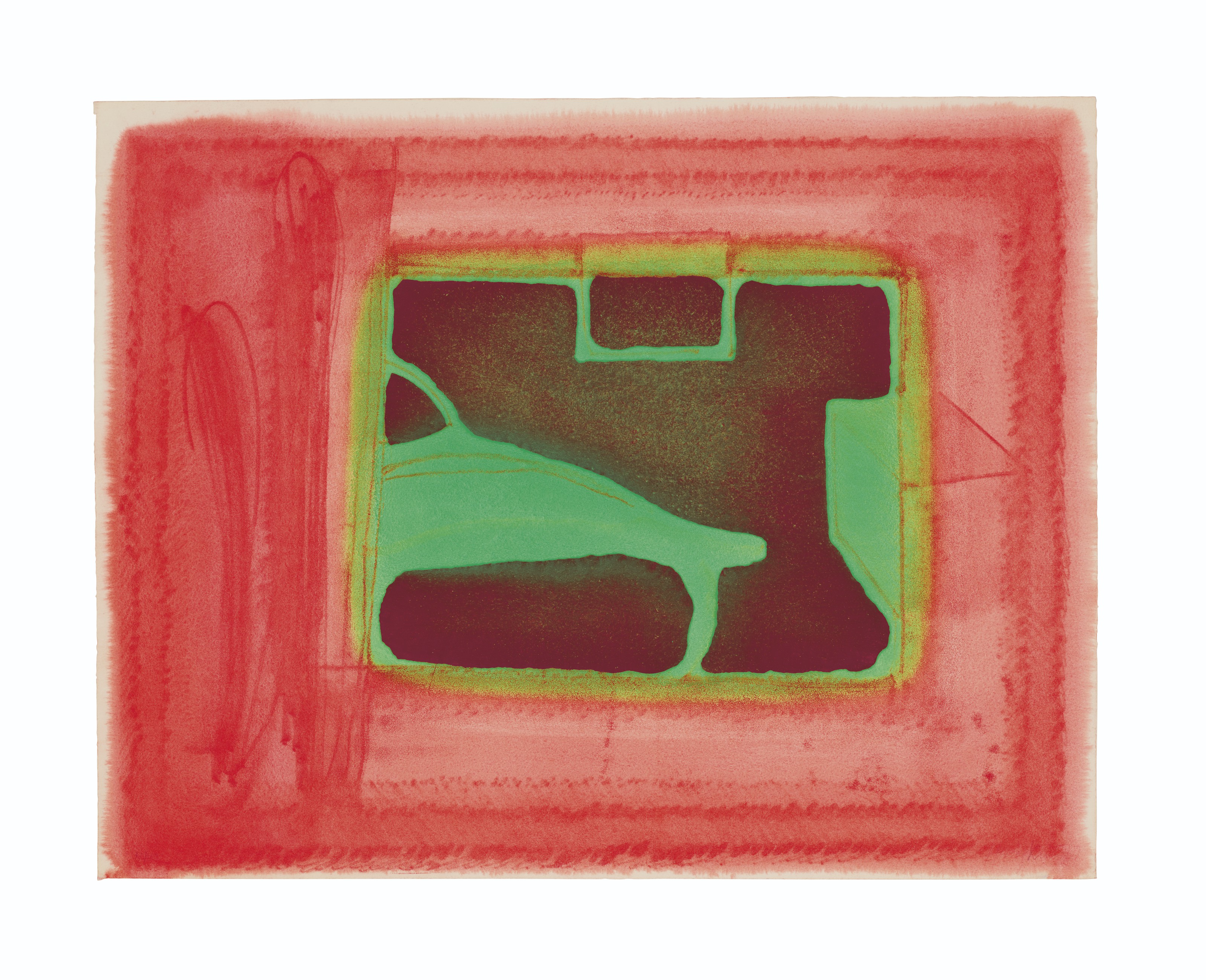 Howard Hodgkin — Две гравюры художника, изображение 2