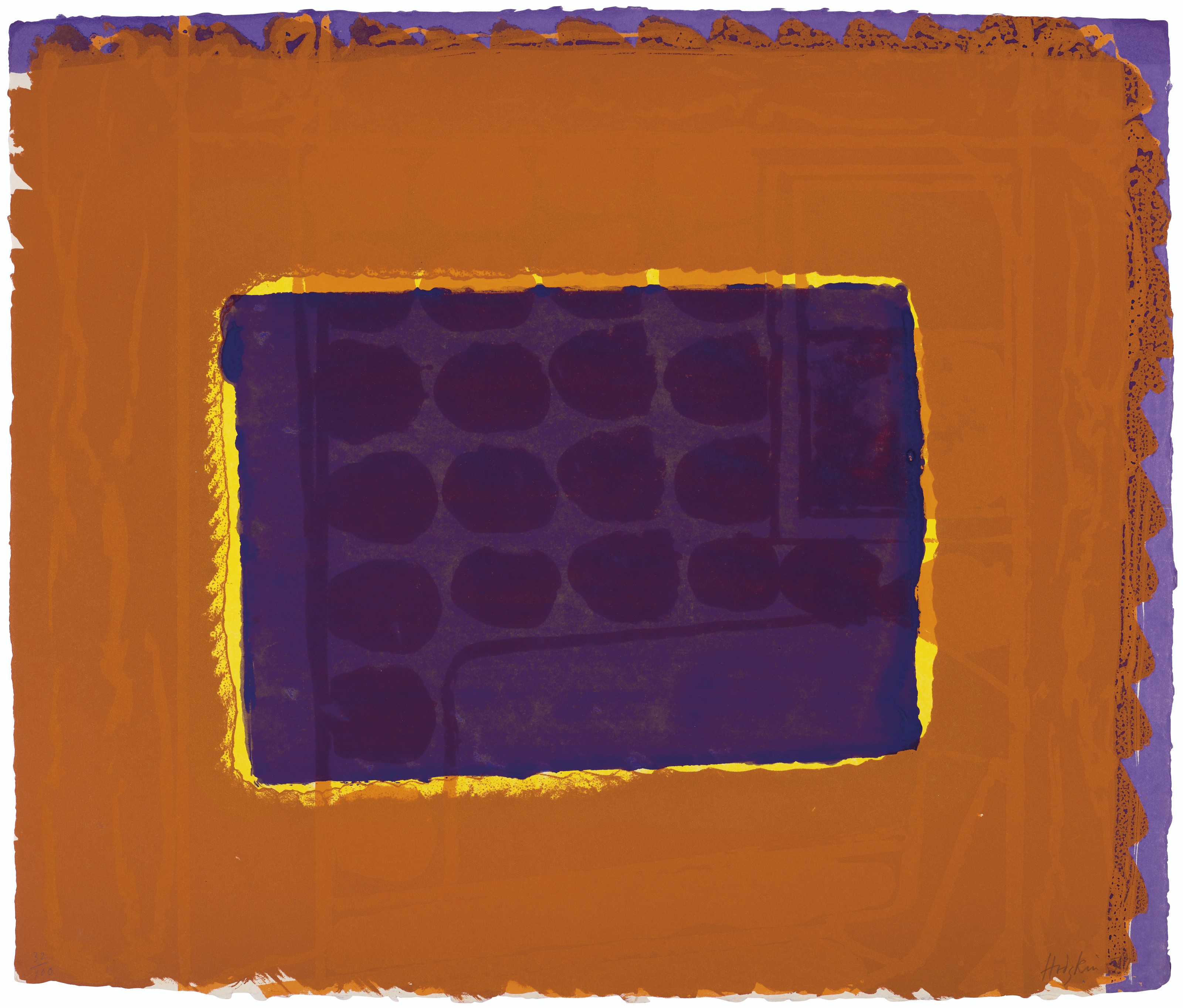 Howard Hodgkin — Две гравюры художника, изображение 3
