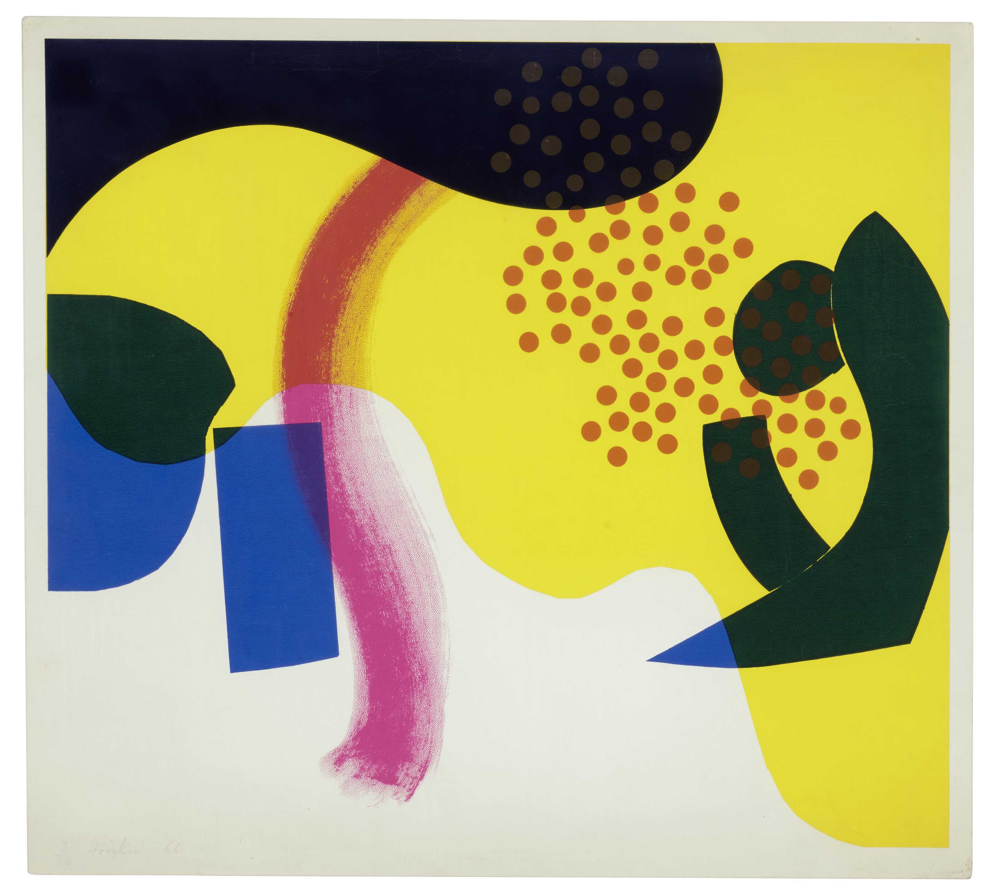 Howard Hodgkin — Композиция рисунка
