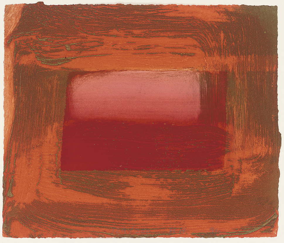 Howard Hodgkin — Красный принт (Heenk 91)