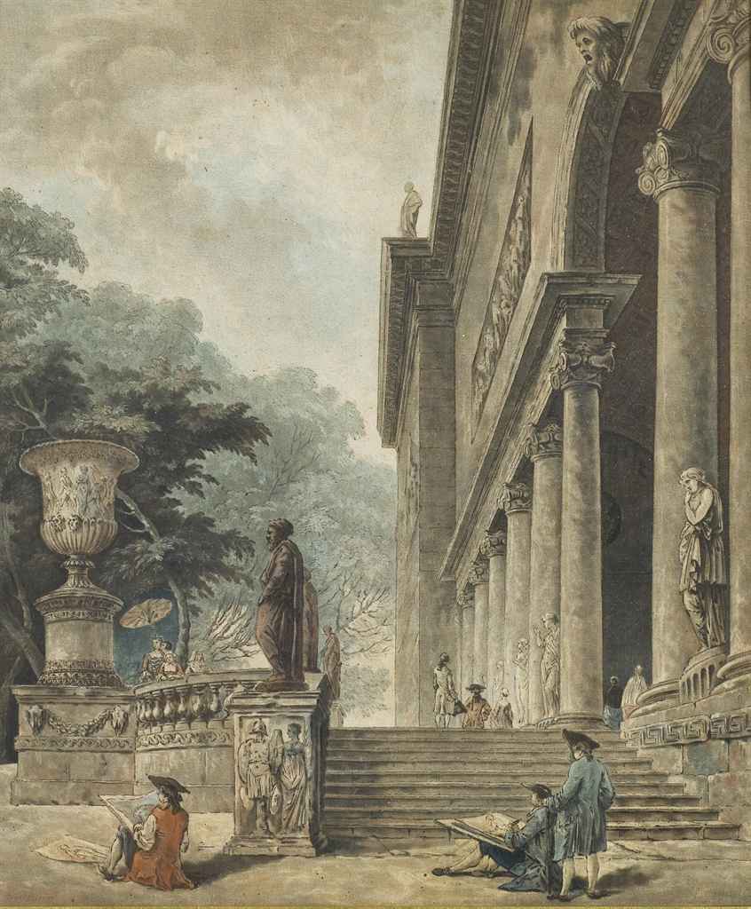 Hubert Robert — Выплаты за разрушение аниме