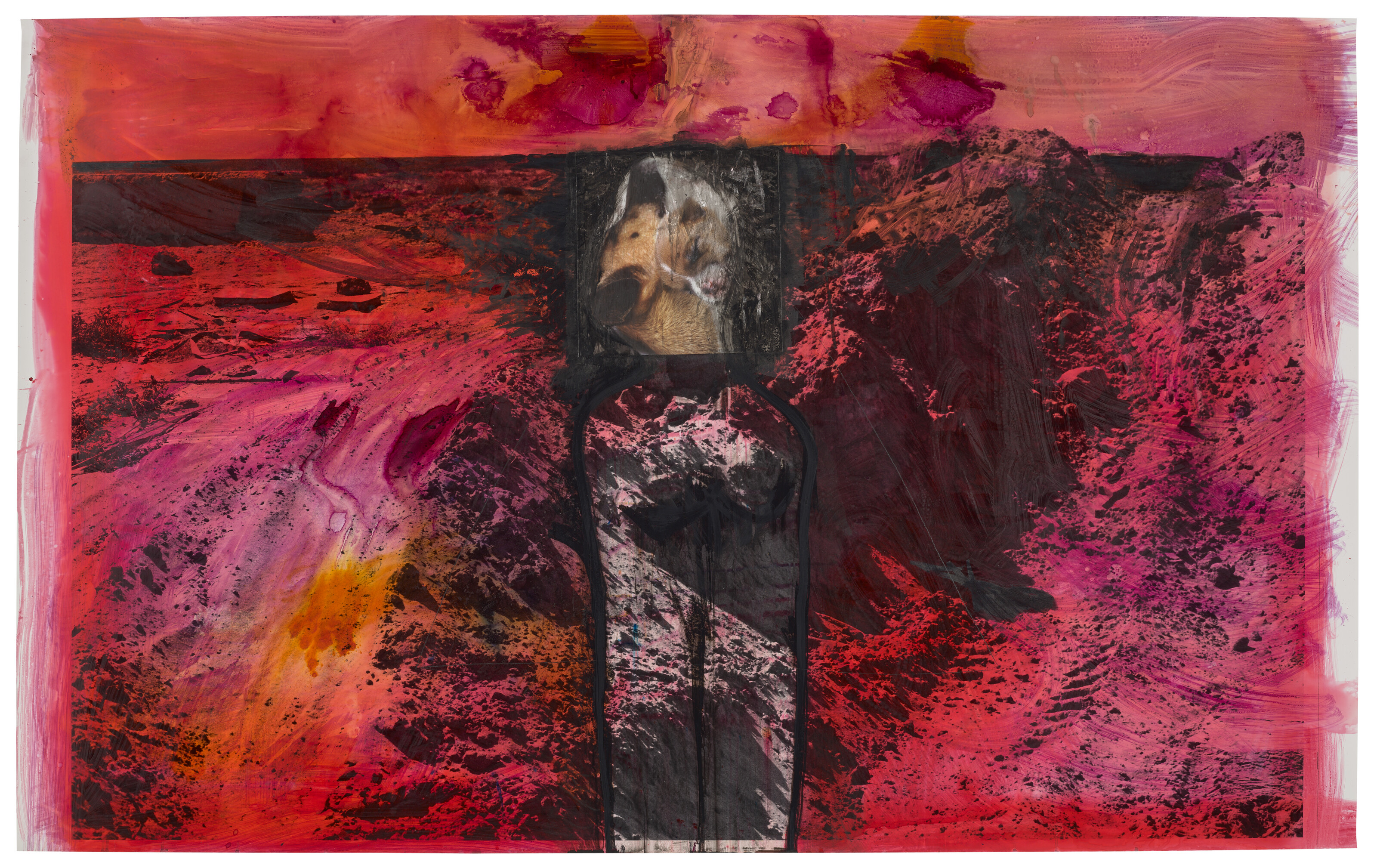 Huma Bhabha — Красная пустыня