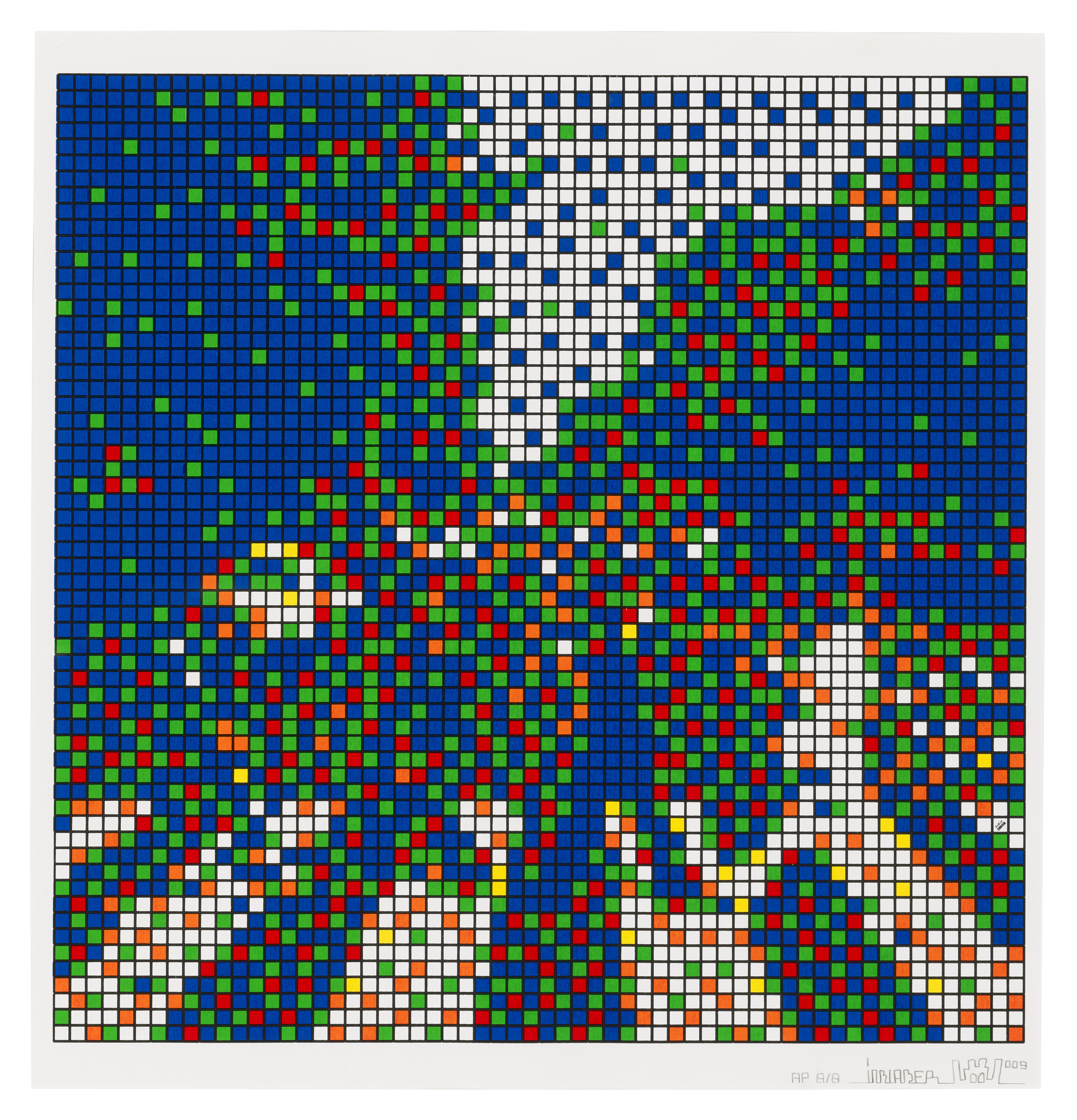 Invader — Эбби-роуд Рубика