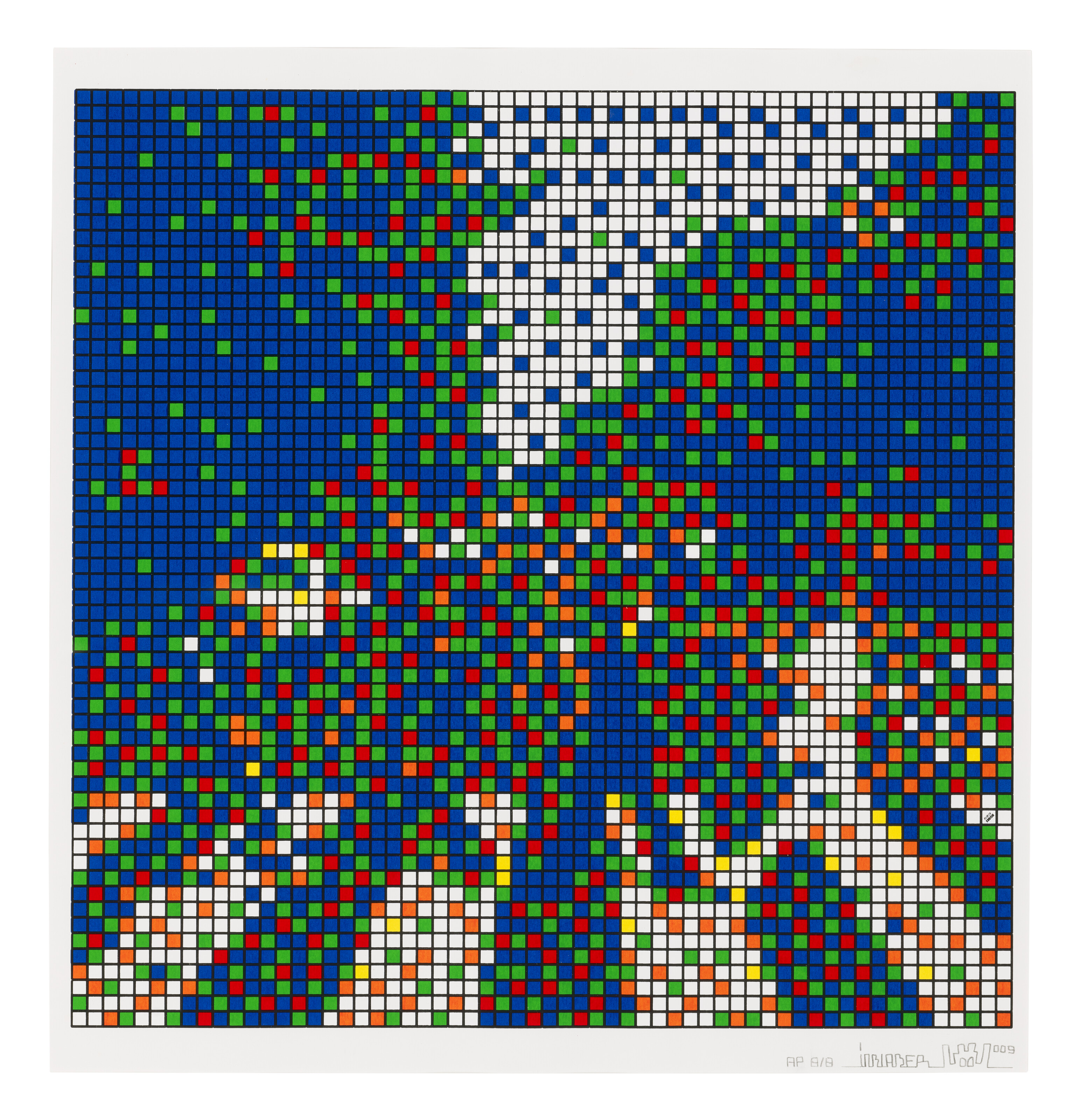 Invader — Эбби-роуд Рубика