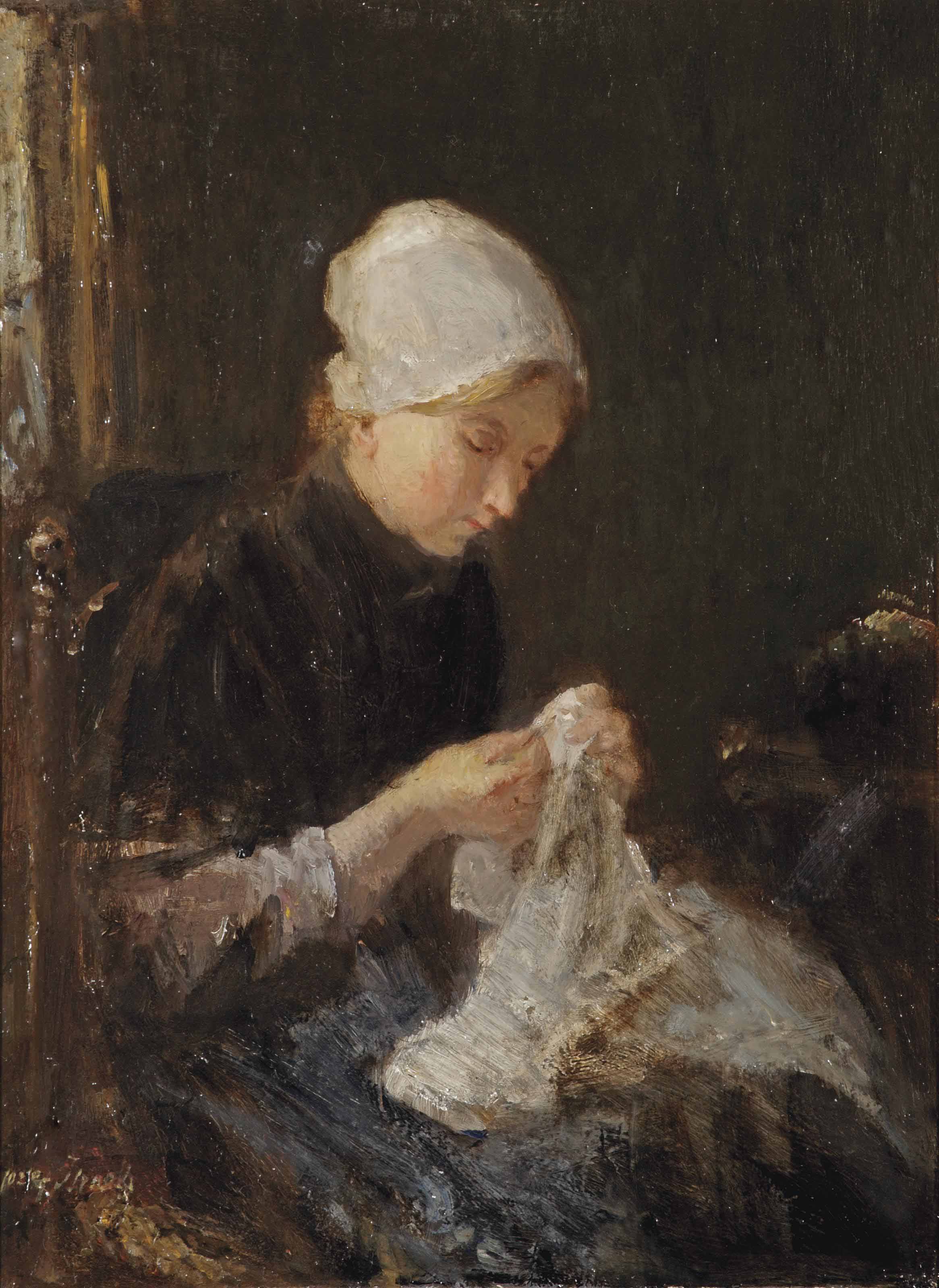 Isaac Israels — Швея