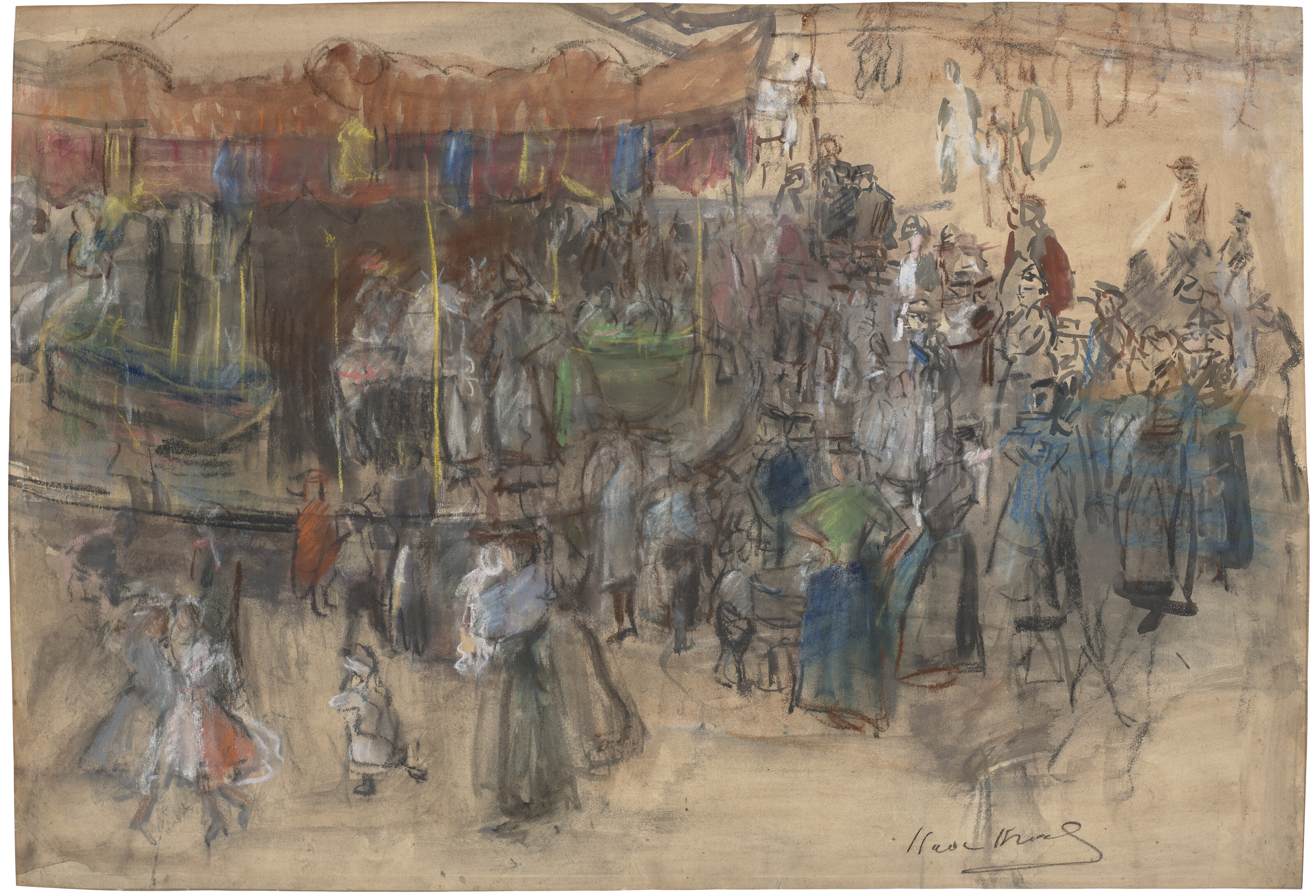 Isaac Israels — Карусель