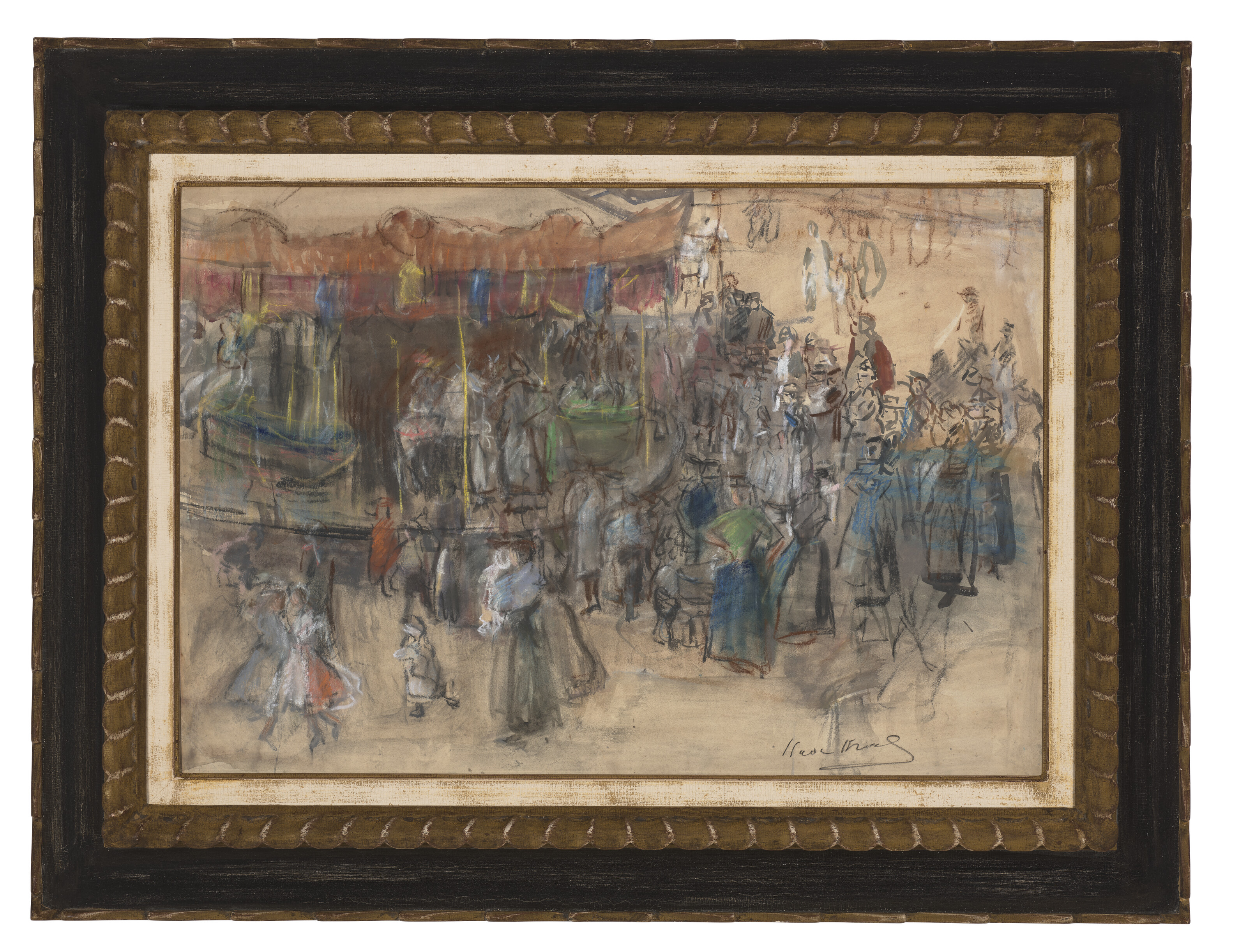 Isaac Israels — Карусель, изображение 3