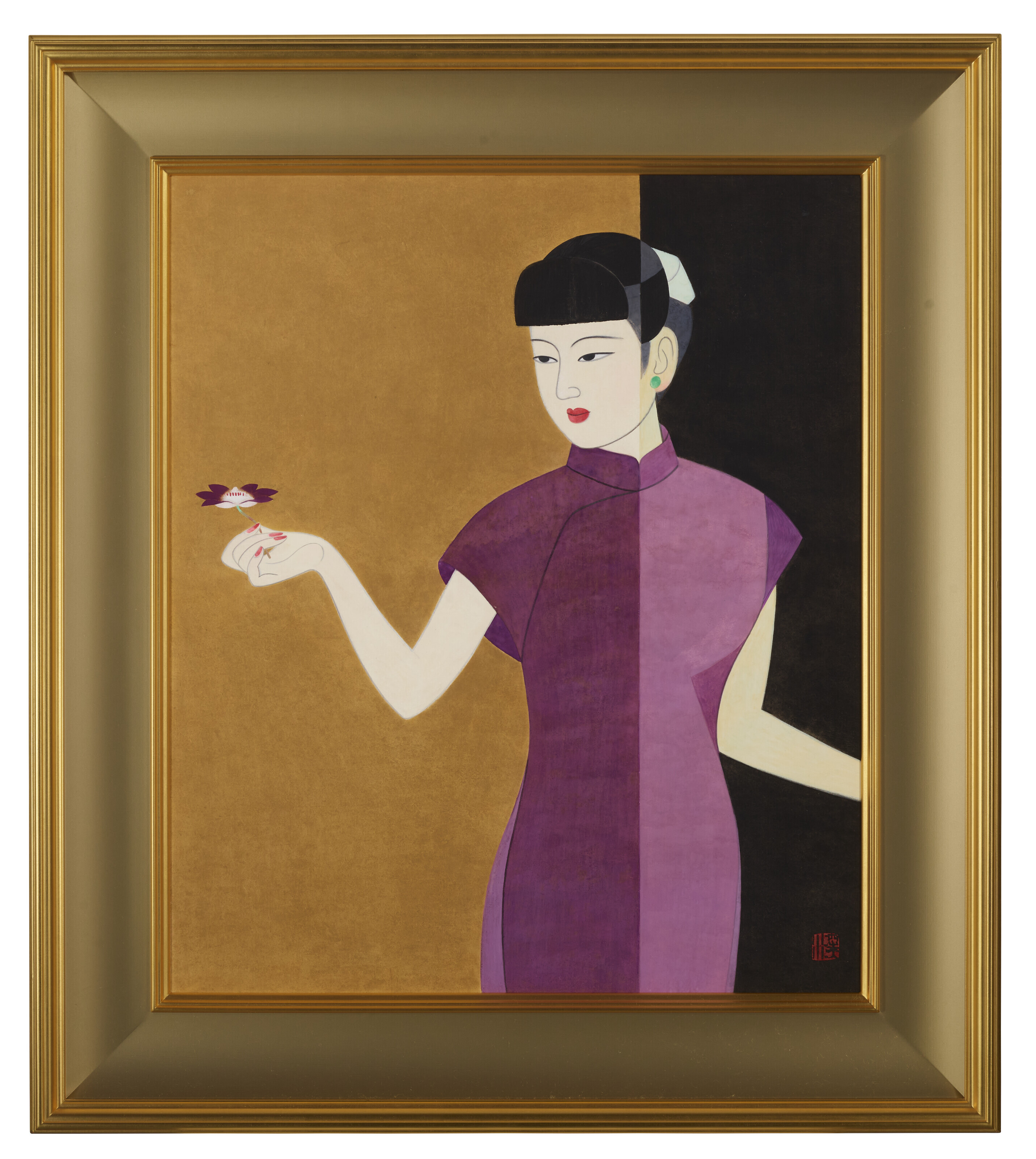 Ito Shinsui — Тессенка (Азиатская беседка девственниц), изображение 2