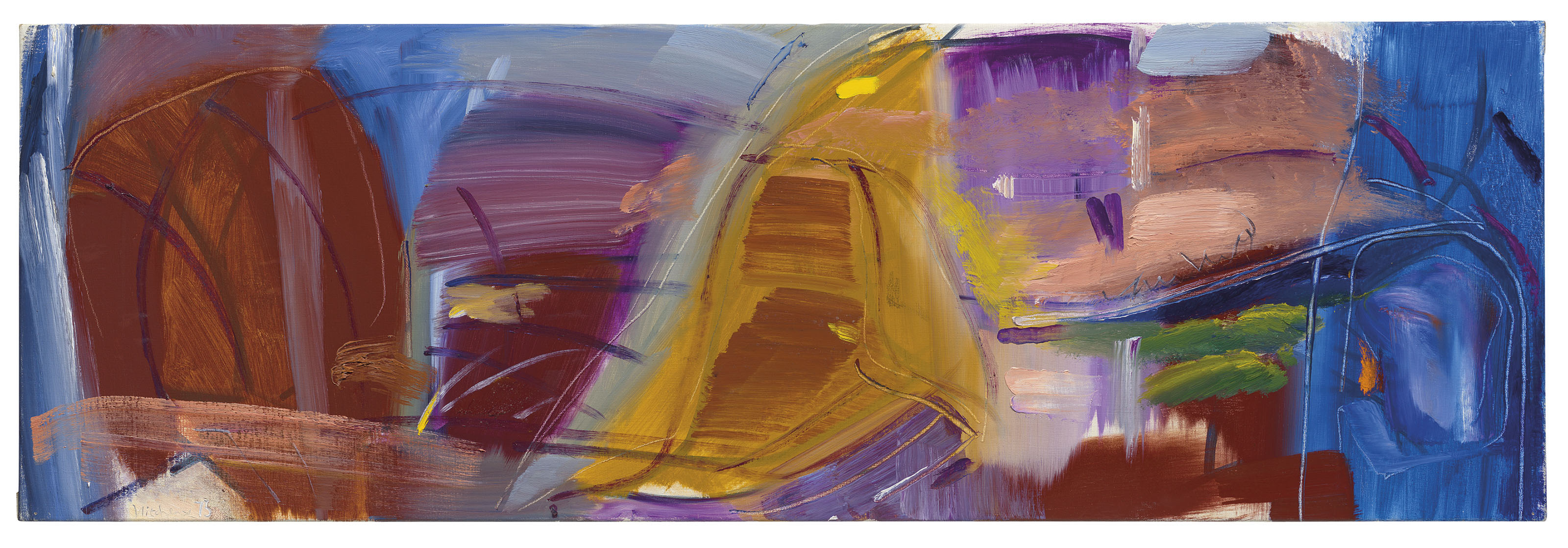 Ivon Hitchens — Памятник в лесу