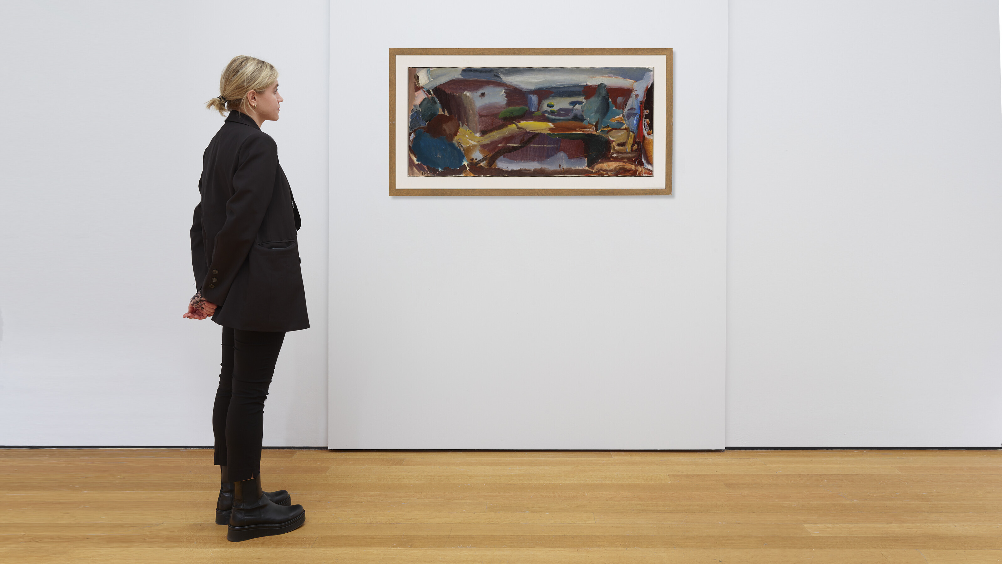 Ivon Hitchens — Болотистый бассейн № 6, после дождя, изображение 5