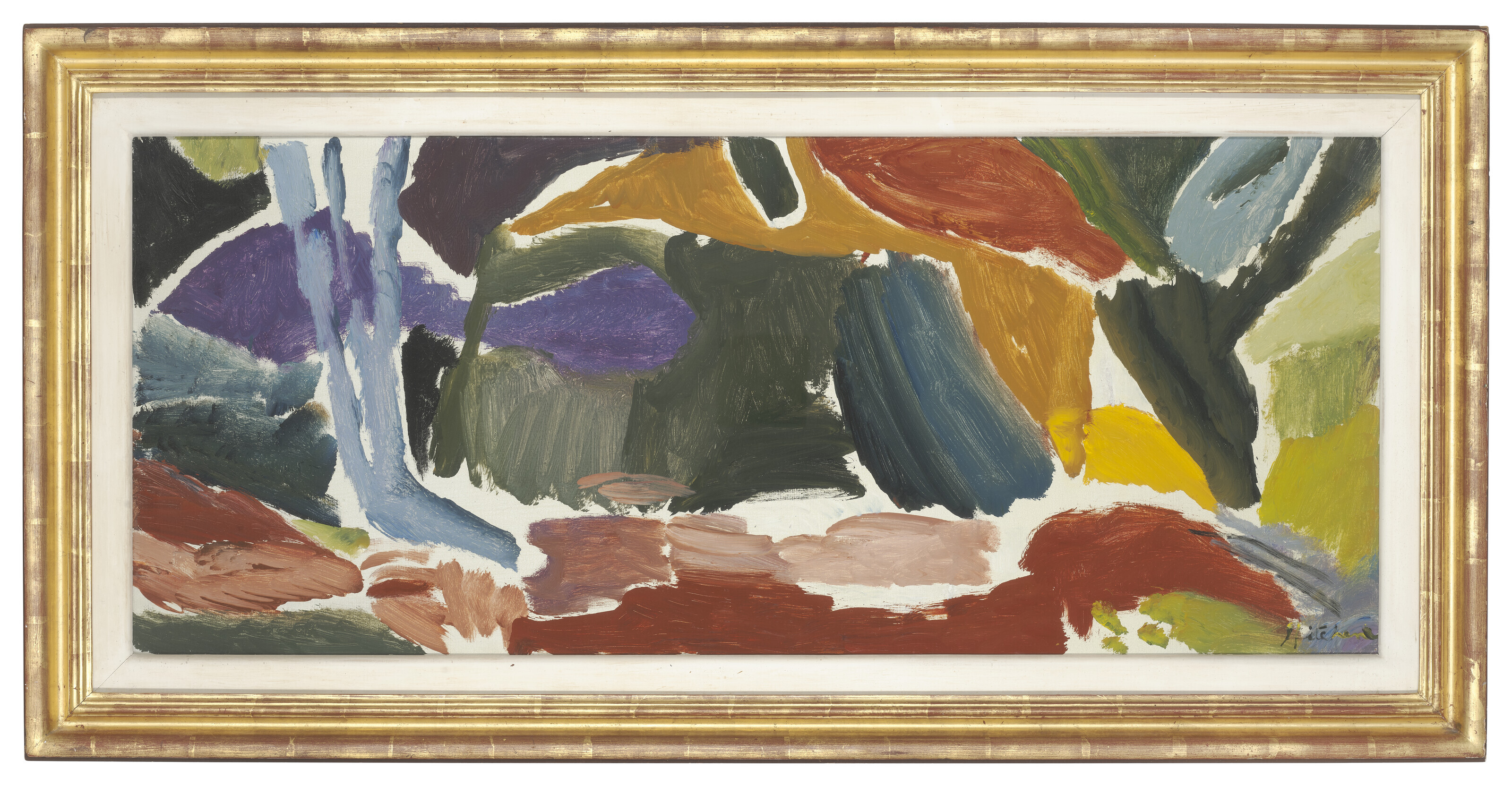 Ivon Hitchens — Расколотый дуб № 3, изображение 2