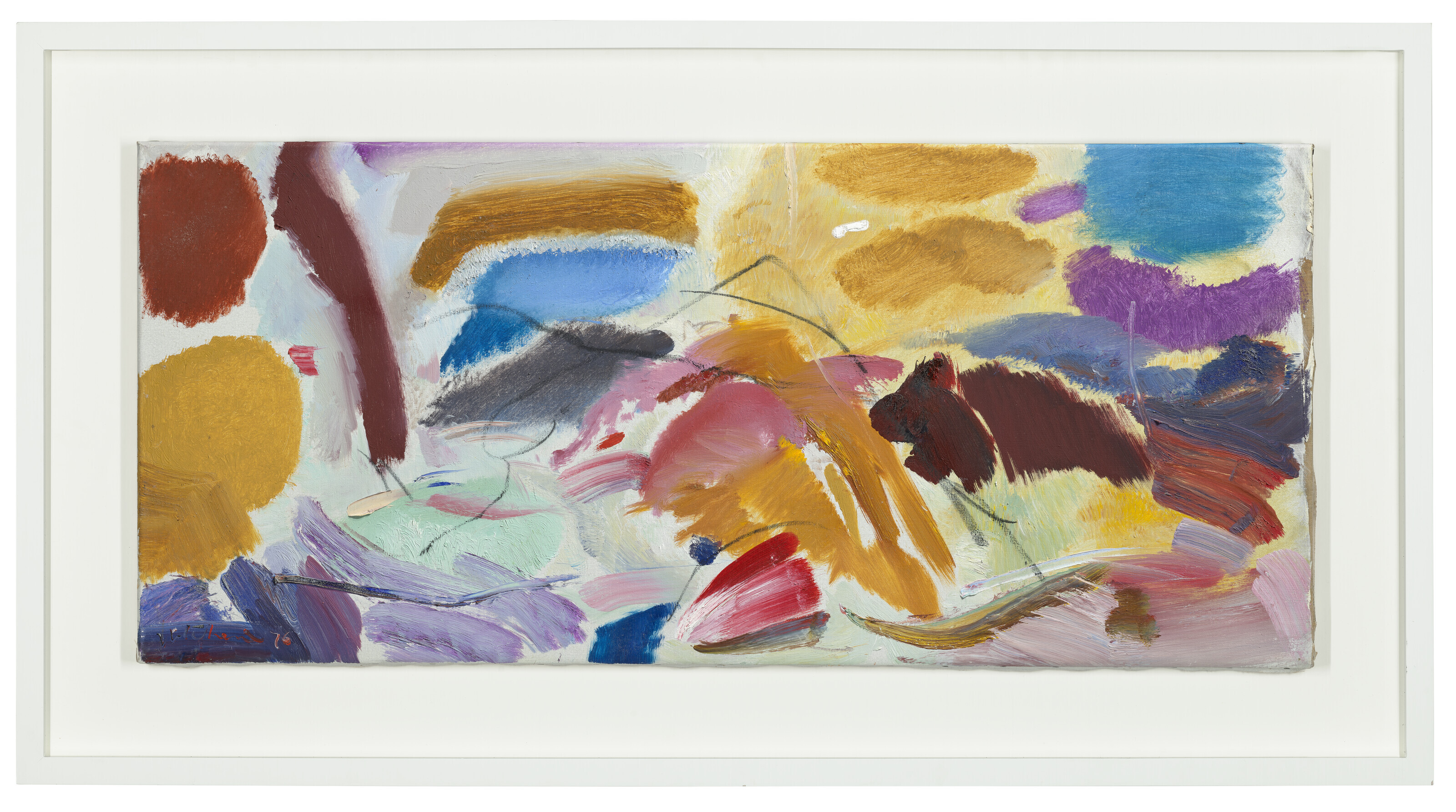 Ivon Hitchens — Осенний папоротник, изображение 2