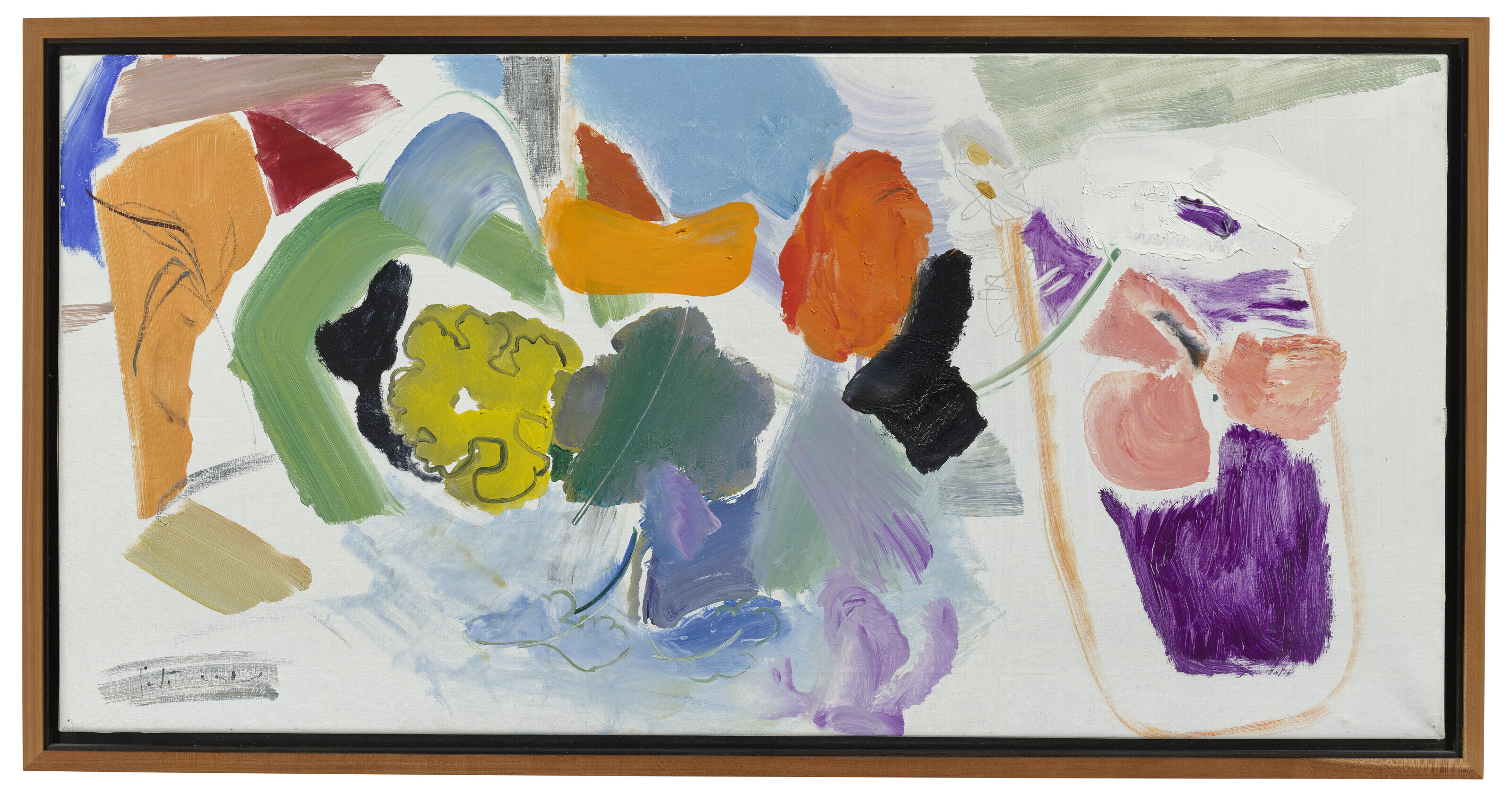 Ivon Hitchens — Круг из цветов, изображение 2