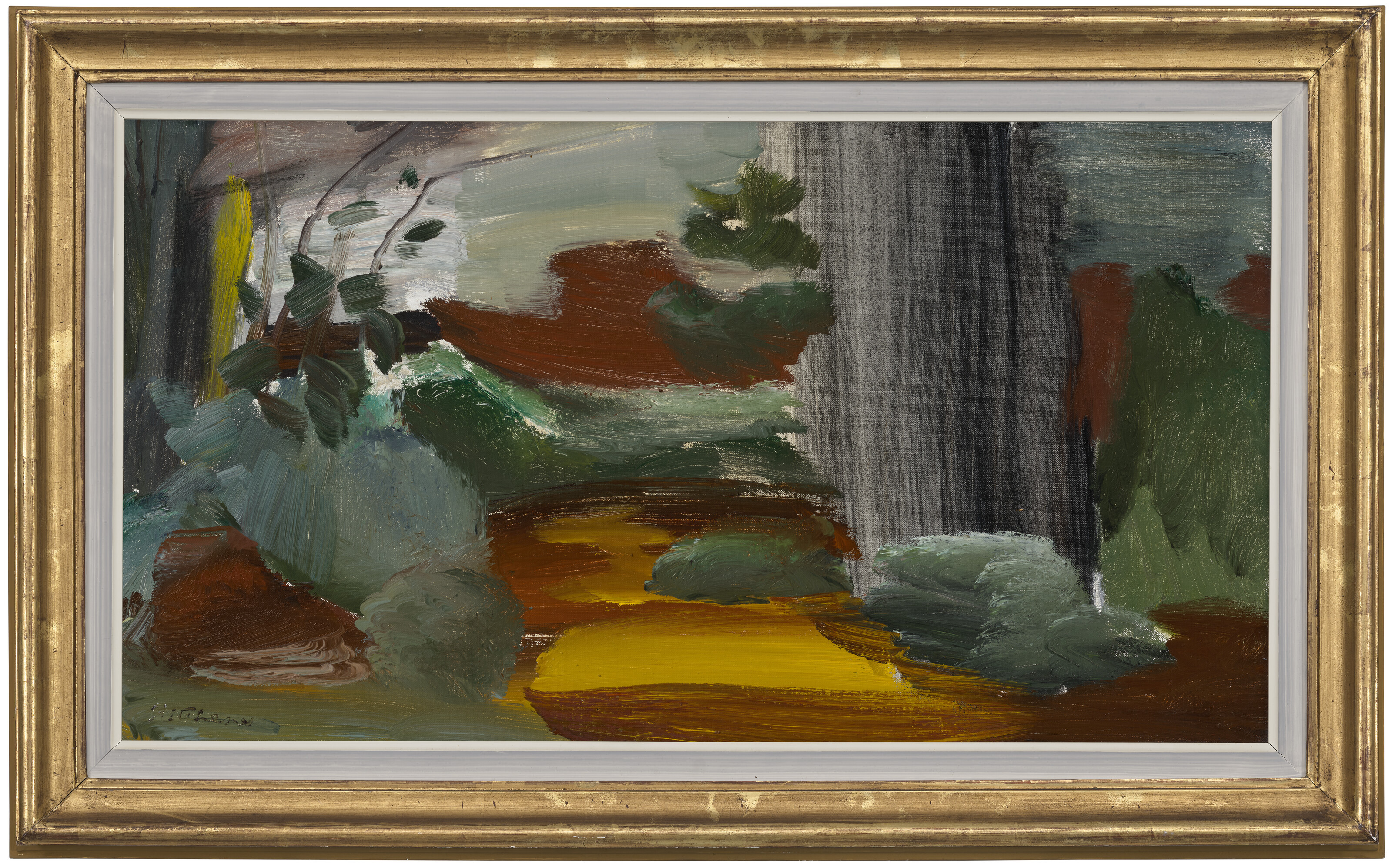 Ivon Hitchens — Тихий лес, изображение 2