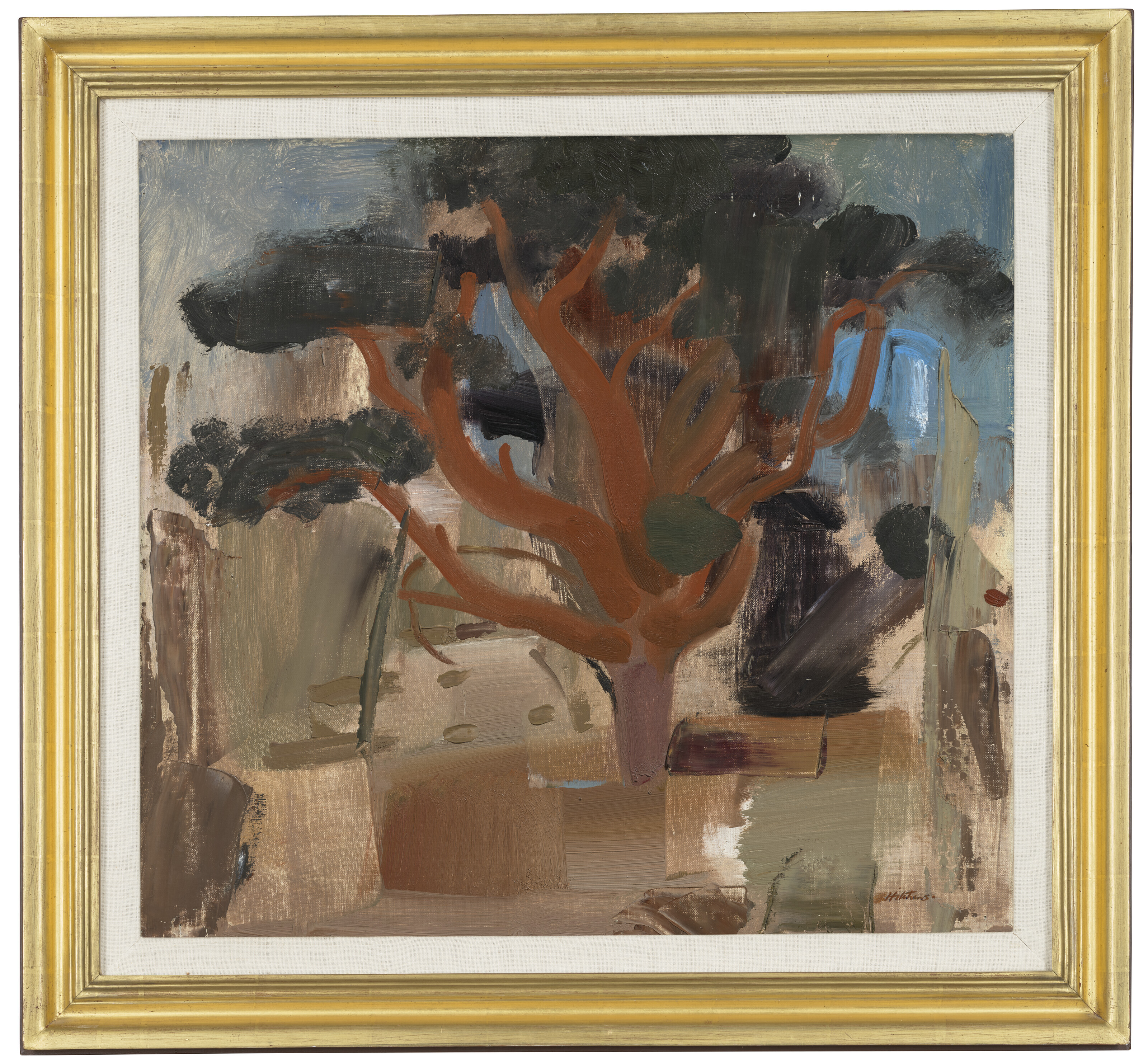 Ivon Hitchens — ель, изображение 2