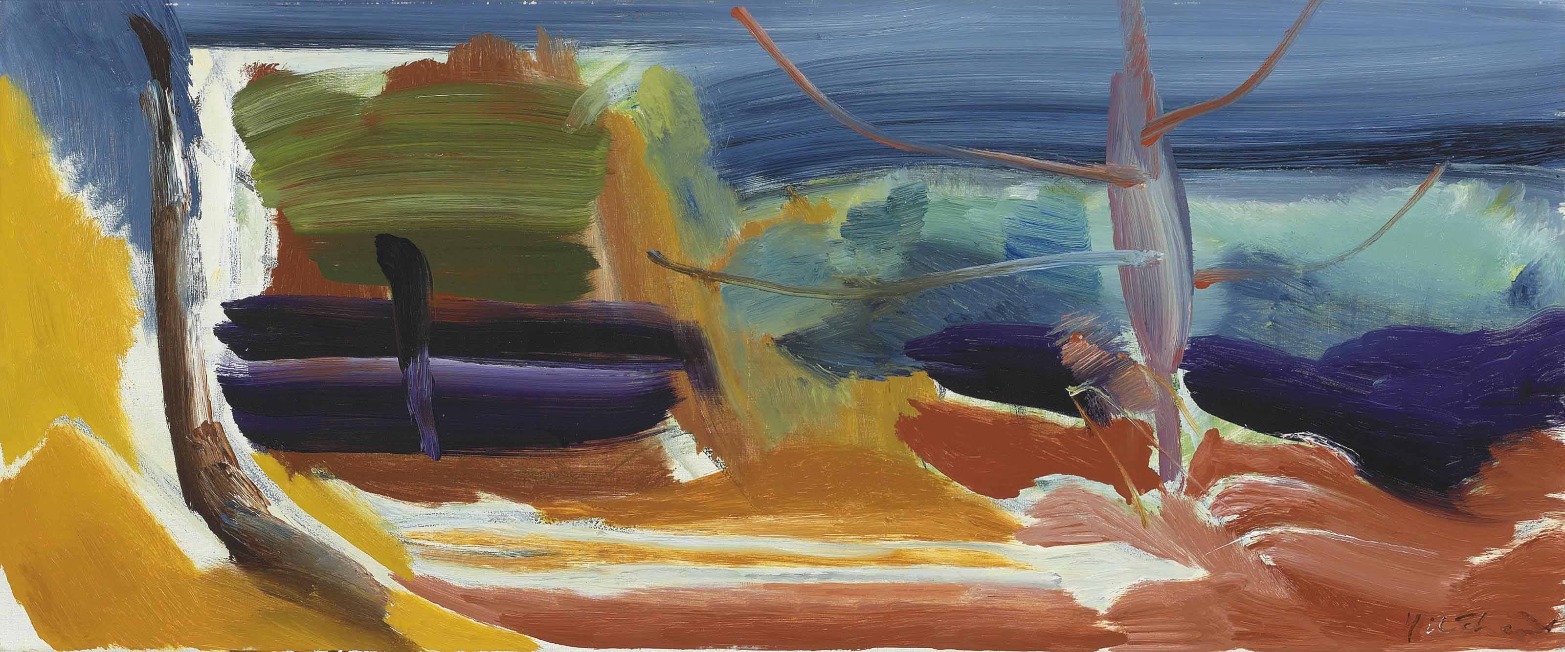 Ivon Hitchens — Три дерева