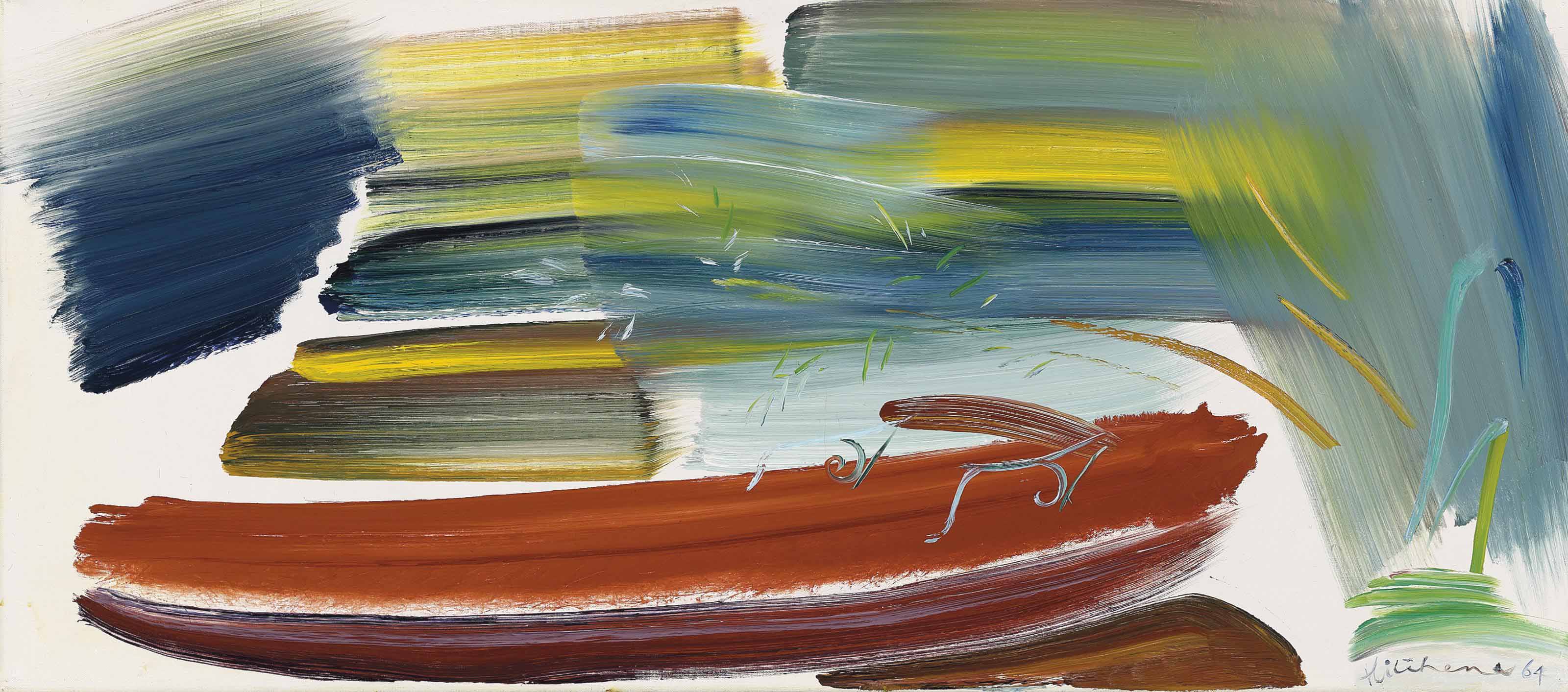 Ivon Hitchens — Водная интерлюдия № 1