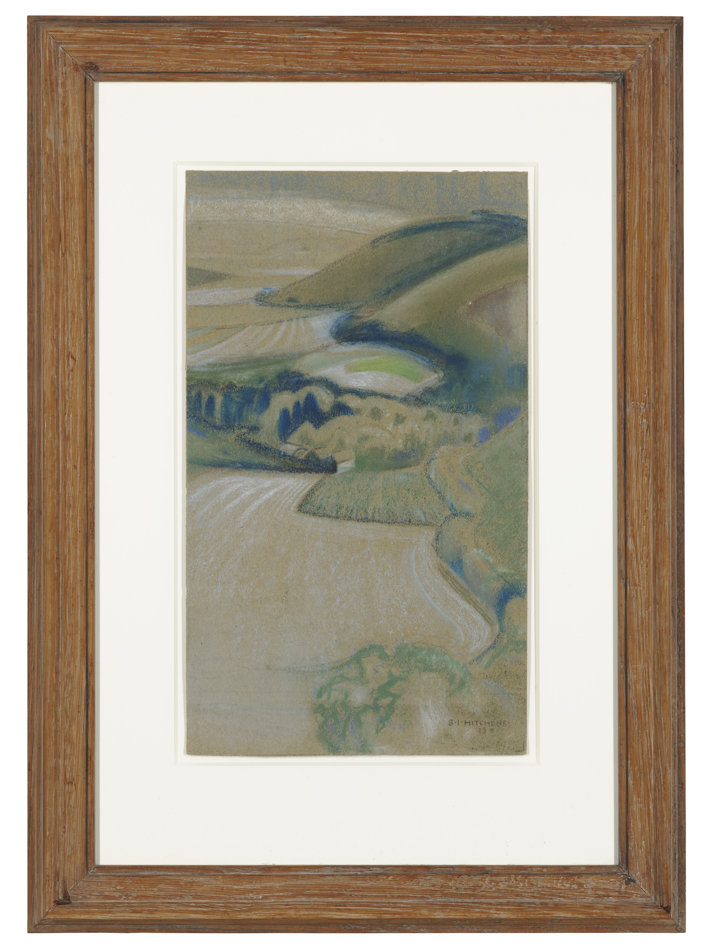 Ivon Hitchens — Пейзаж Саут-Даунса, изображение 2