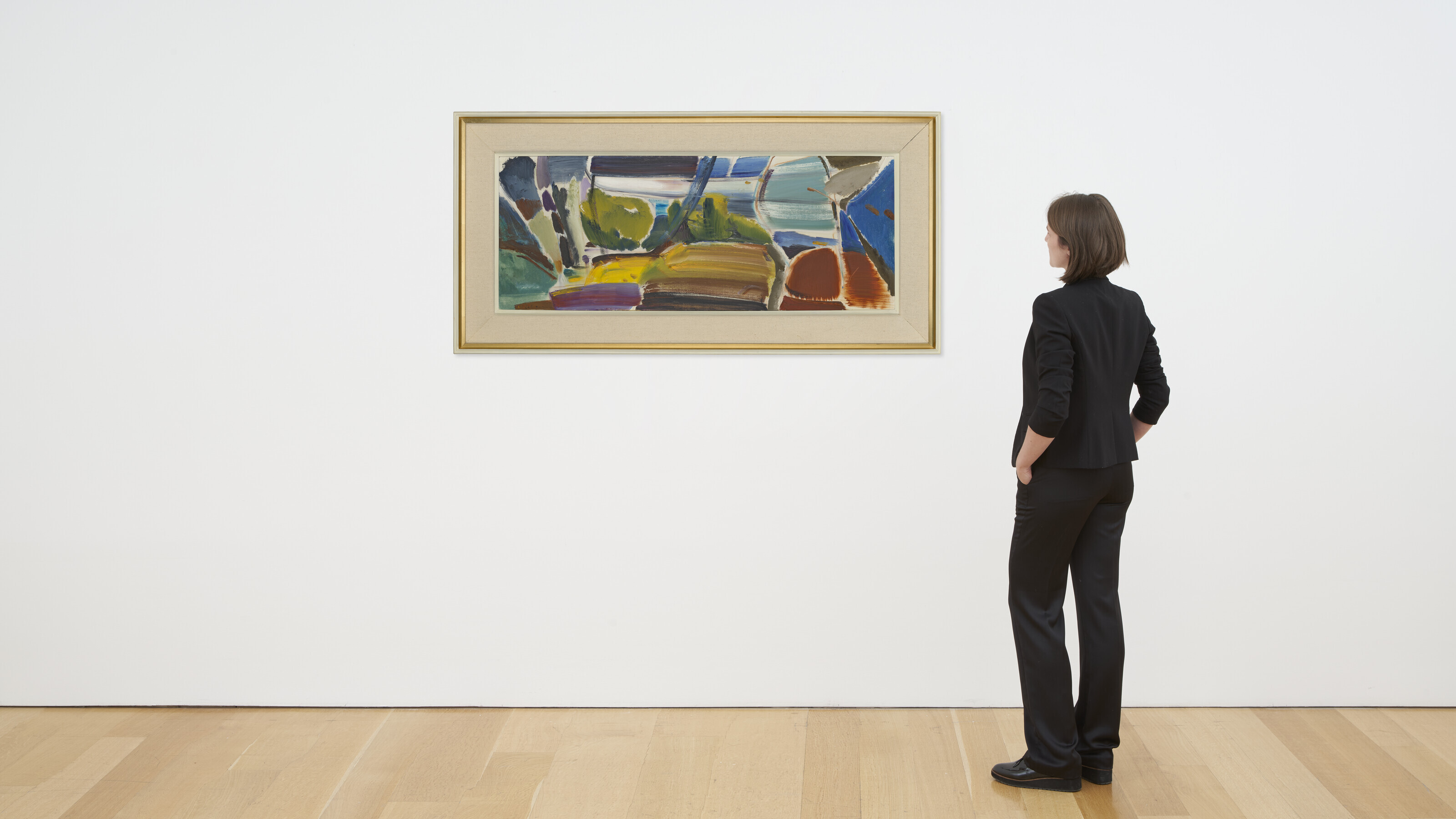 Ivon Hitchens — Ландшафт, просторы лесов и холмов, изображение 4