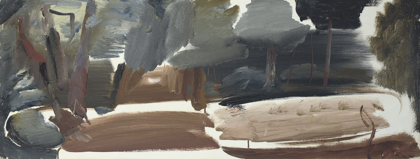 Ivon Hitchens — Ноябрьский лес