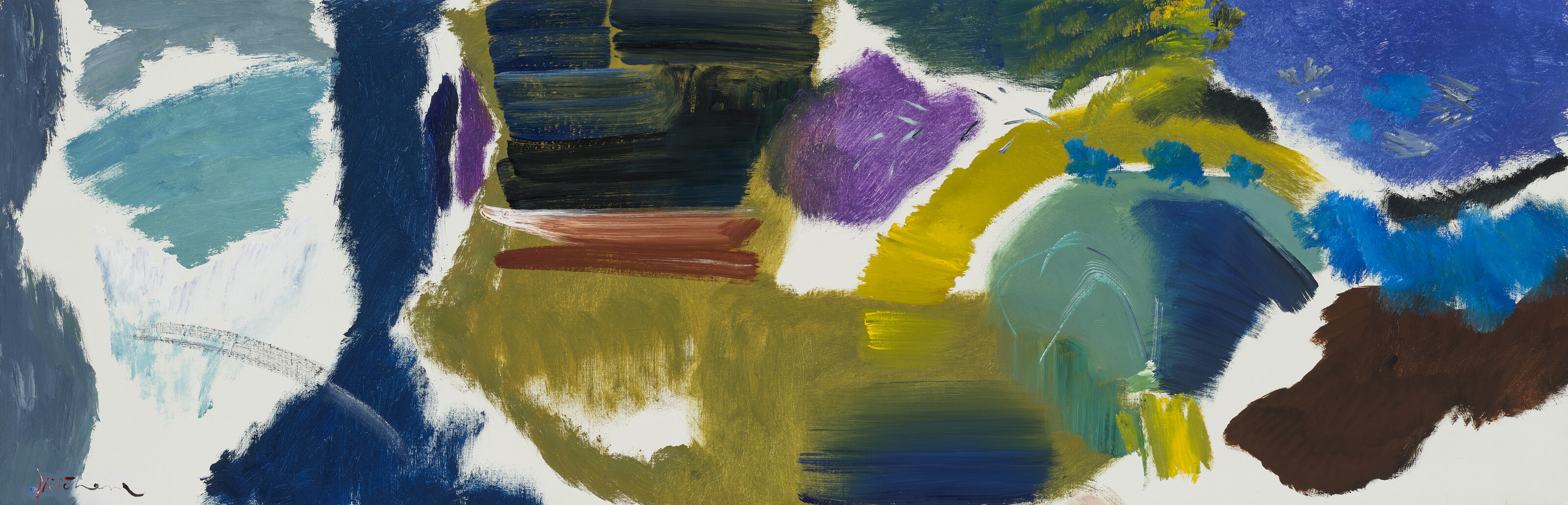 Ivon Hitchens — Плавучая лодка