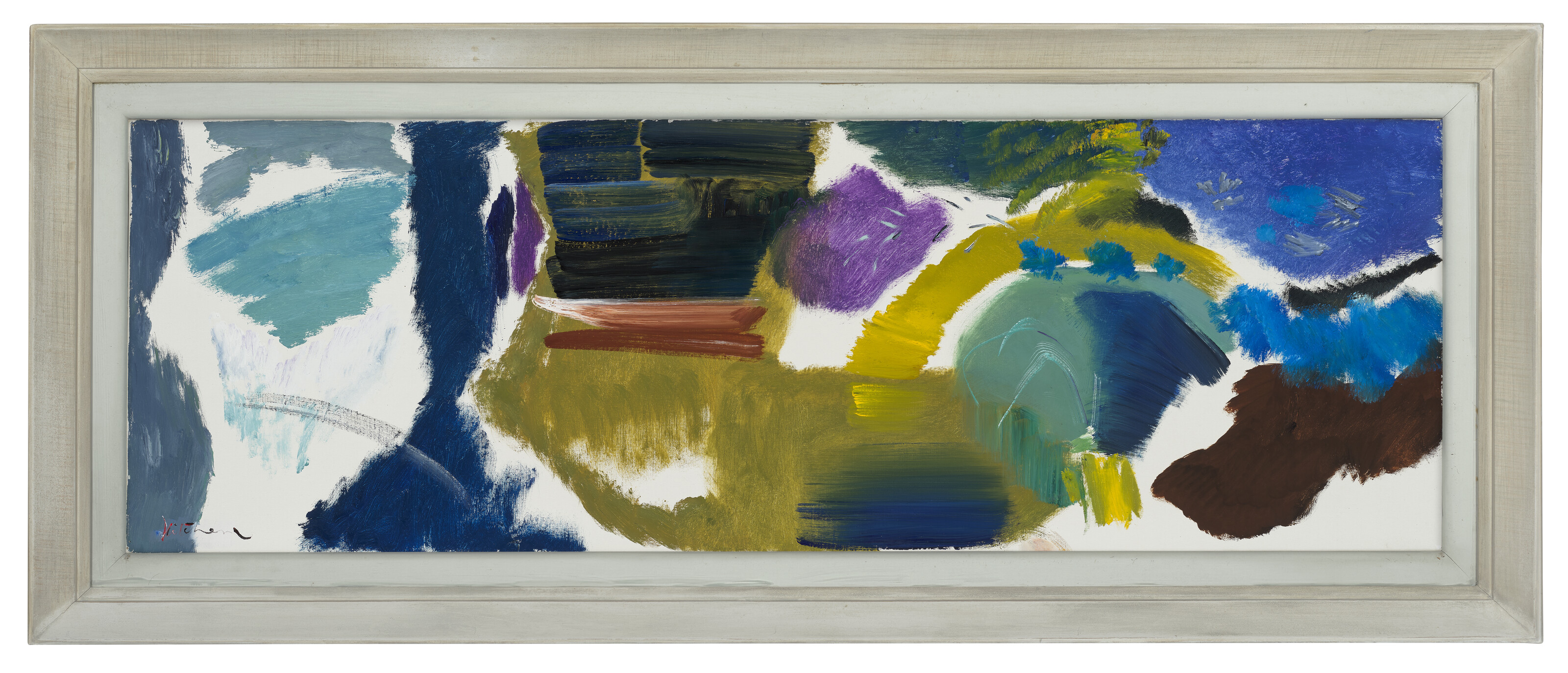 Ivon Hitchens — Плавучая лодка, изображение 2